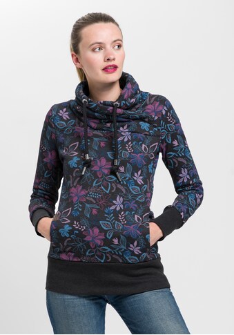 Ragwear Sweatshirt »NESKA O«, mit asymetrischem Schalkragen kaufen