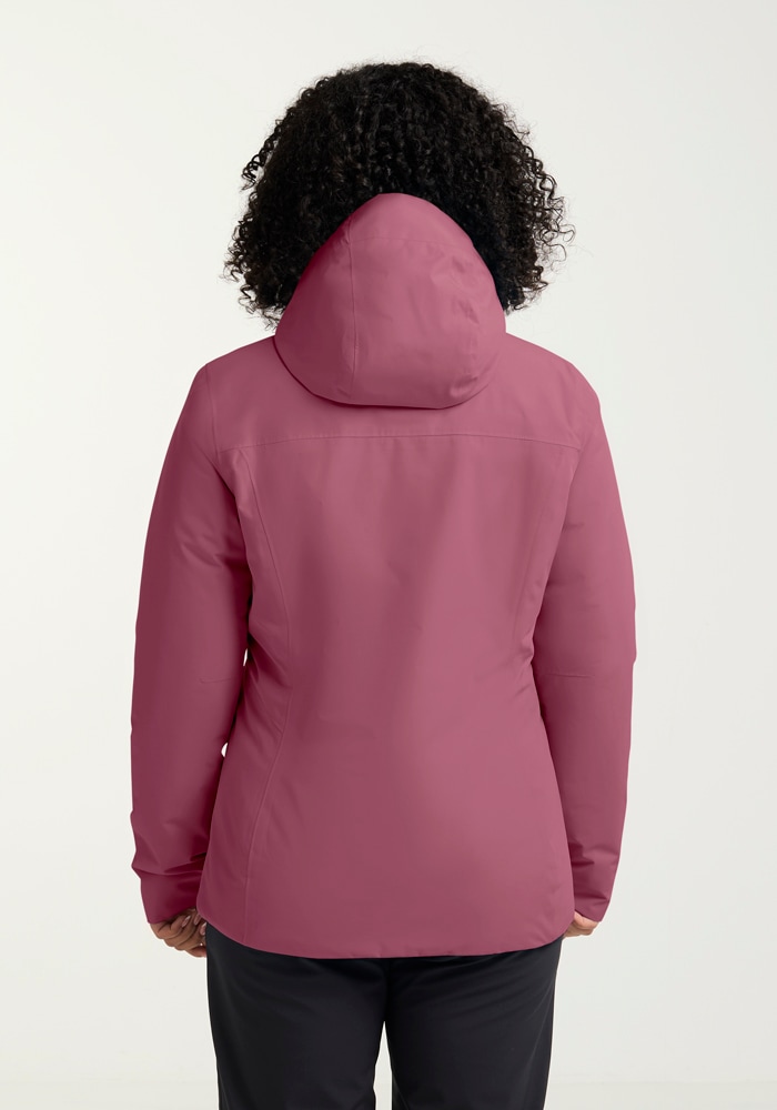 Jack Wolfskin Outdoorjacke »WISPER INS JKT W« mit Kapuze mit TEXAPORE ECOSPHERE, regulierbare Weite, atmungsaktiv, wasserdicht