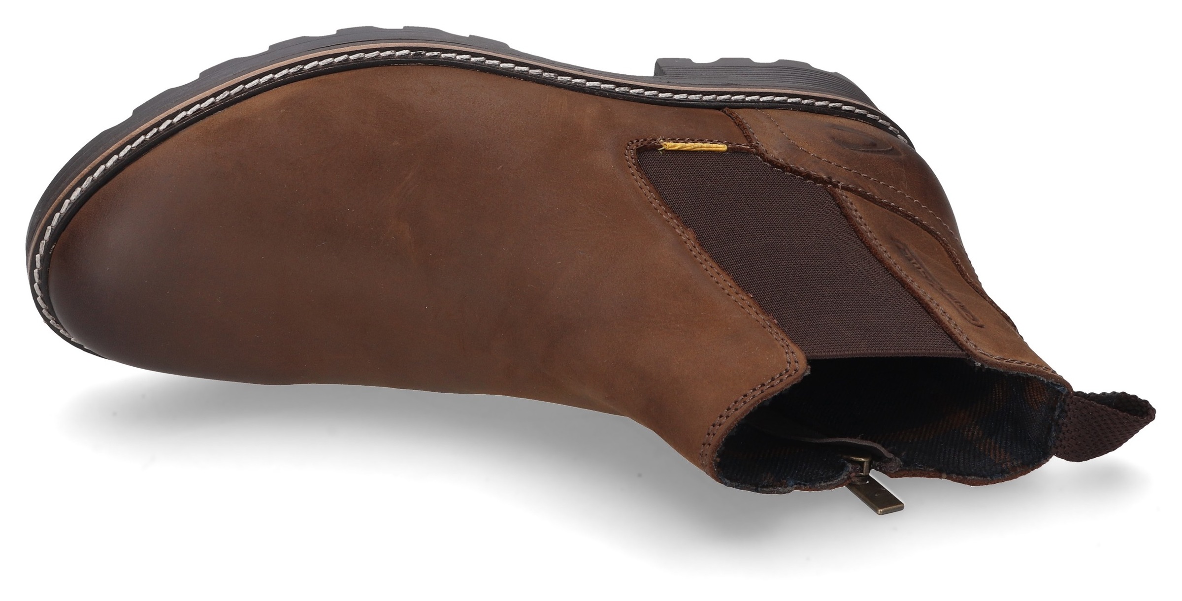 camel active Chelseaboots, Boots, Stiefelette mit Wechselfußbett
