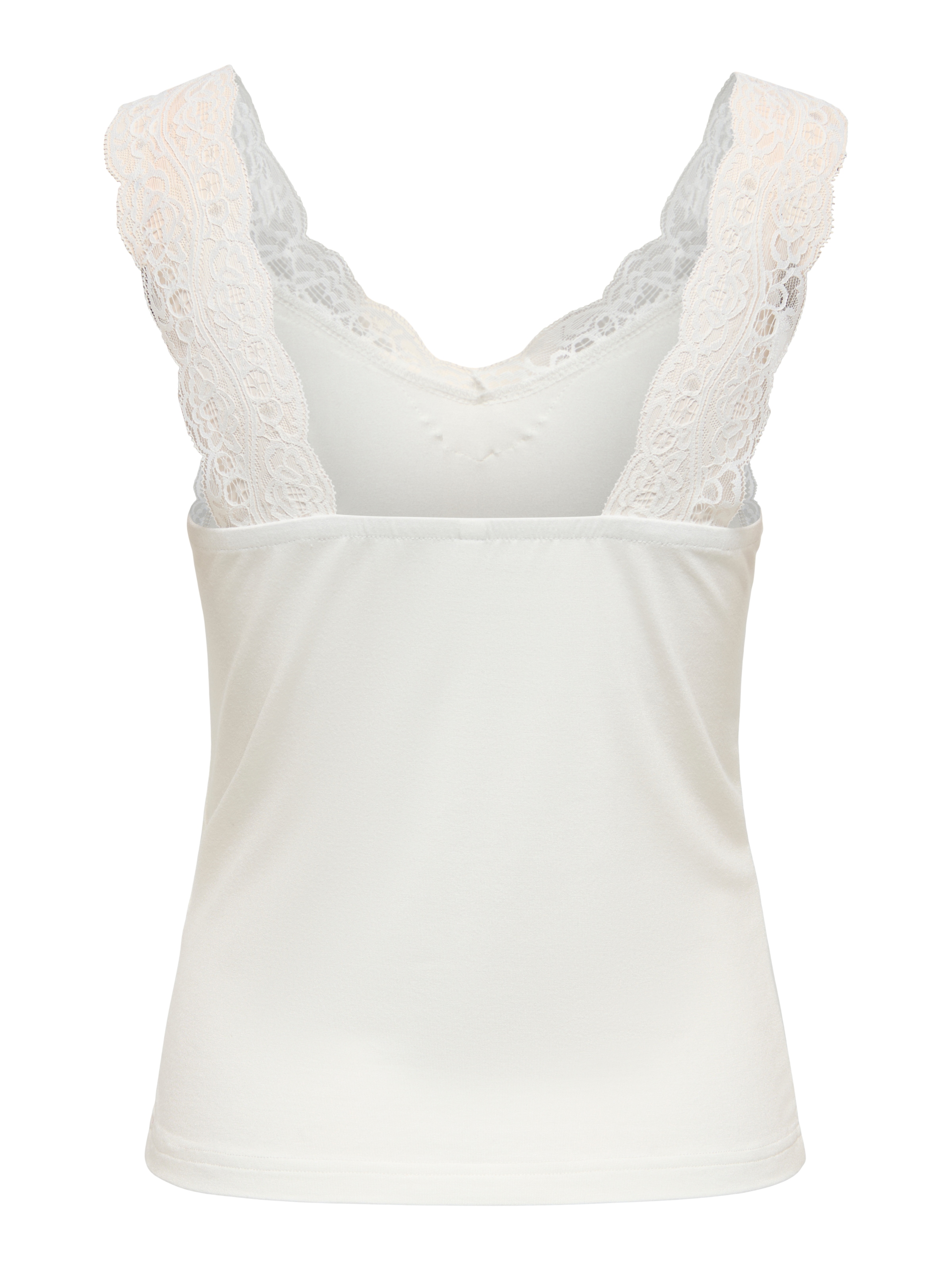 ONLY Spitzentop »ONLLUNI TANK TOP WITH LACE DETAIL CS JRS« Viskosemischung, regular fit