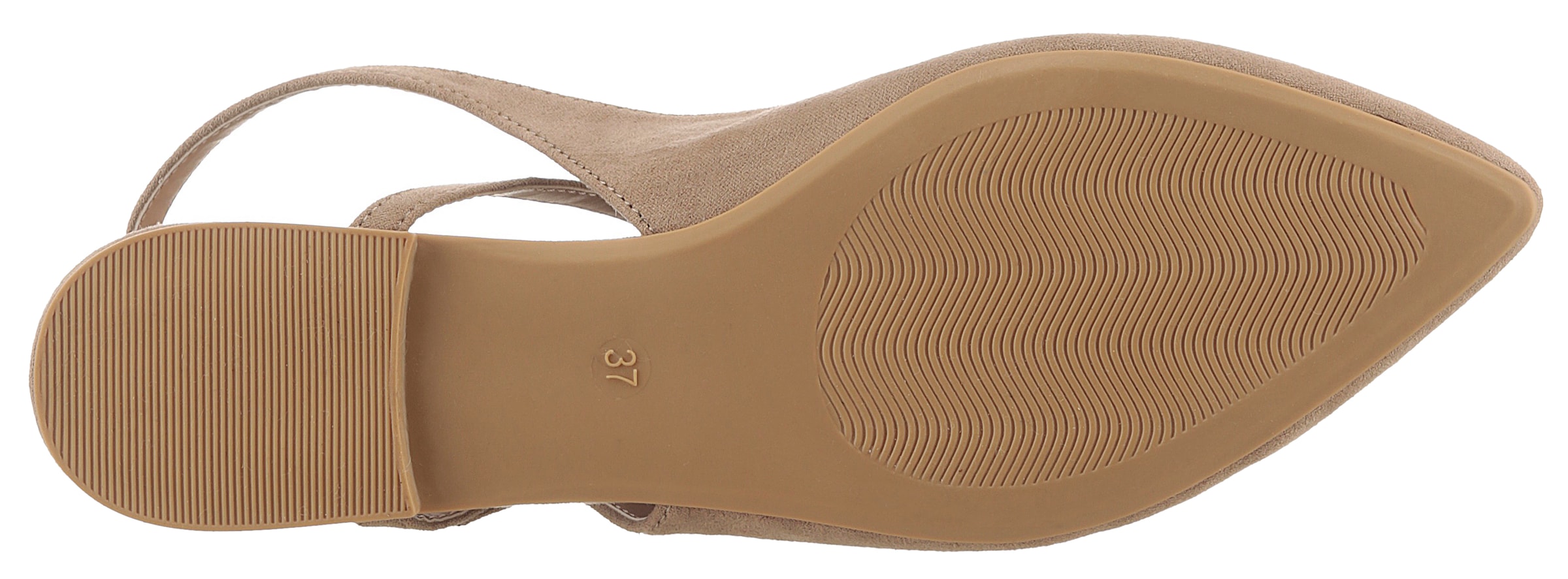 Aniston SHOES Slingpumps, Flat, Sommerschuh, Riemchensandale - neue KOLLEKTION