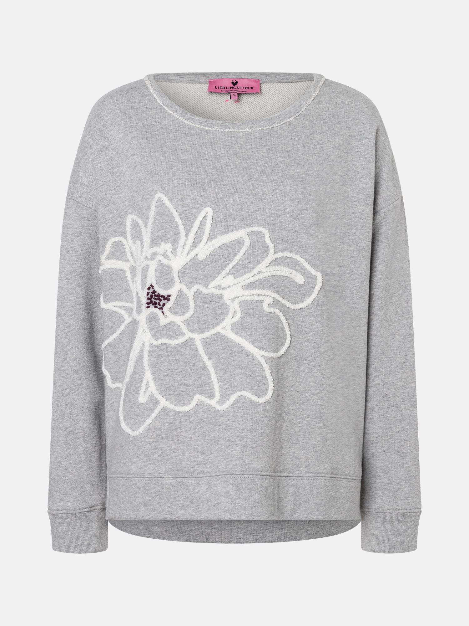 Lieblingsstück Sweatshirt »AjaL«, mit floralem Motiv, Rundhals
