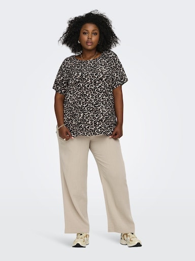 ONLY CARMAKOMA Shirtbluse »CARVICA SS TOP WVN NOOS«