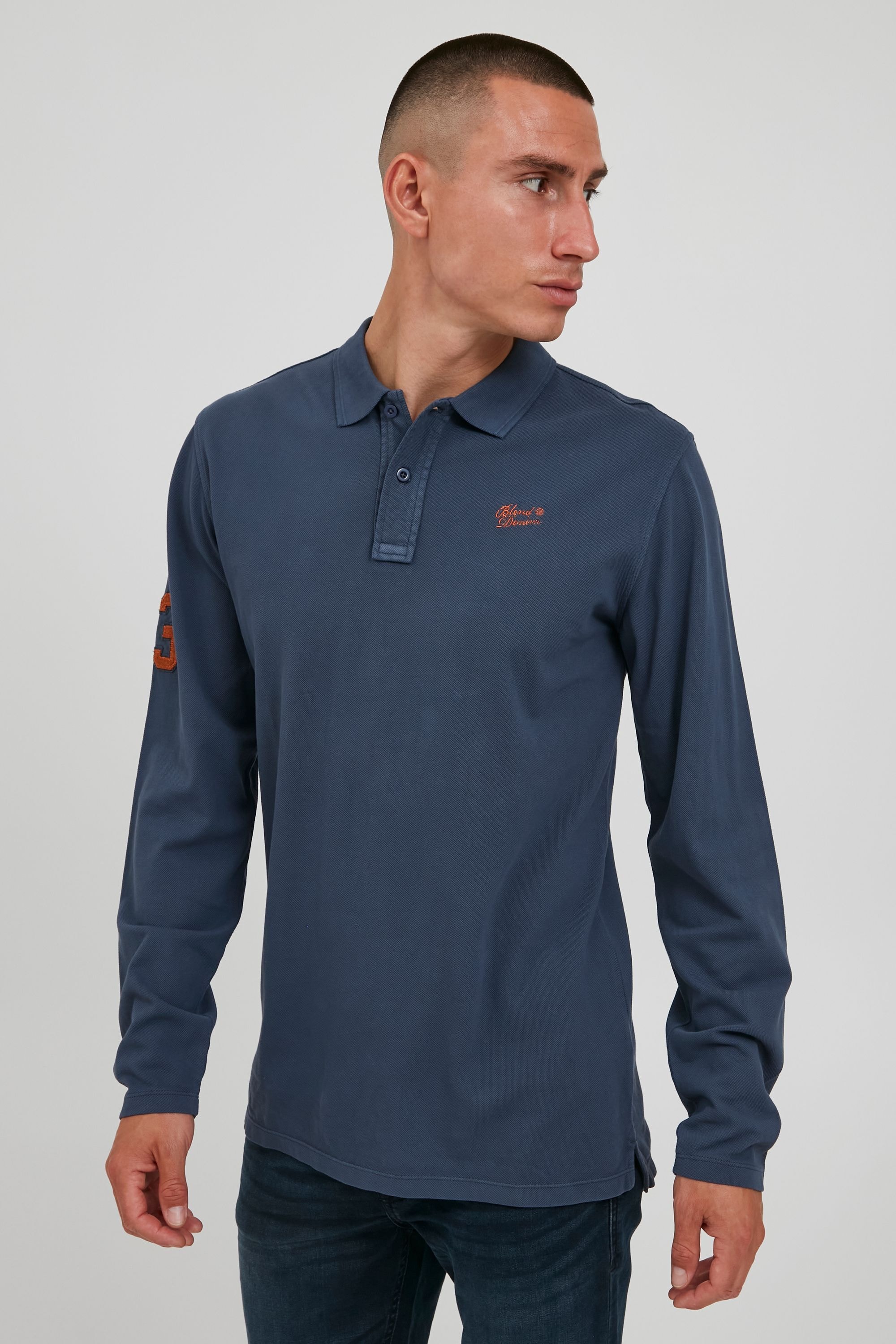 Blend Langarm-Poloshirt »Langarm-Poloshirt BHDahoud«