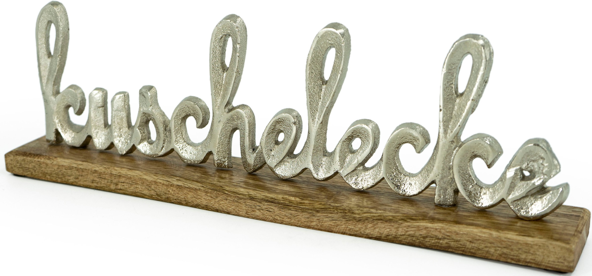 NOOR LIVING Deko-Schriftzug »Kuschelecke«, bestellen Raten aus auf und Holz Aluminium