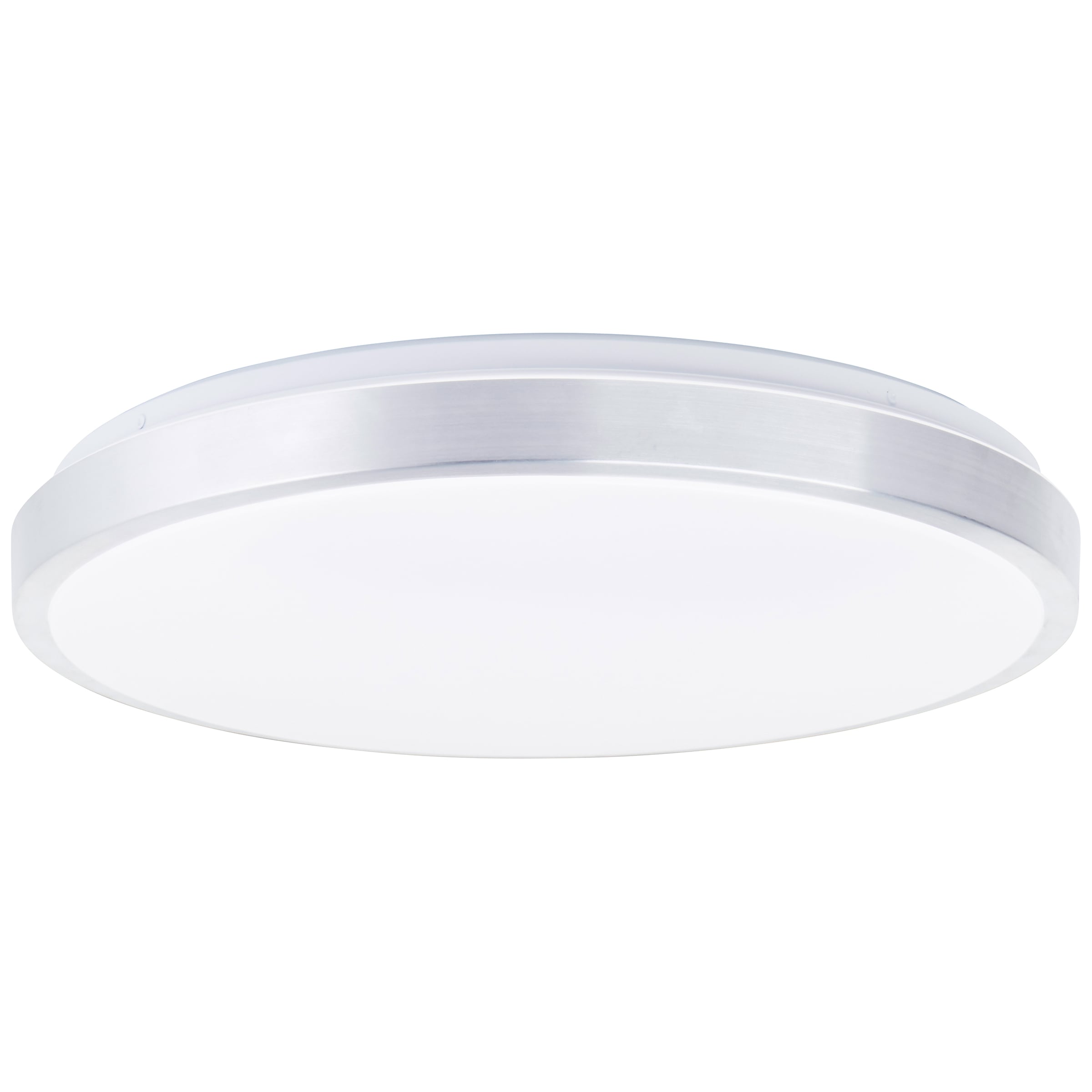 BreLight LED Wandleuchte »Livius«, D 49 cm, 3800 lm, 3000-6500 K, CCT, dimmbar, nickelfarben