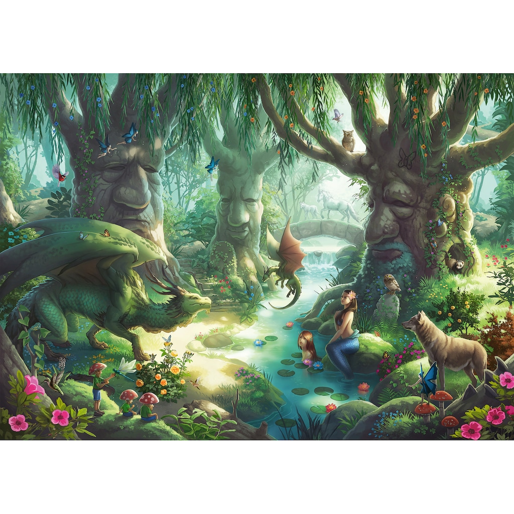 Ravensburger Puzzle »EXIT, Kids Der magische Wald«