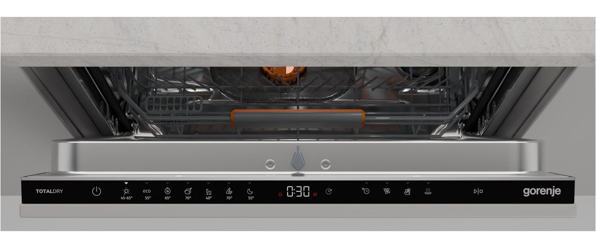 GORENJE vollintegrierbarer Geschirrspüler »GV663B95« 9,4 l 16 tlg. Maßgedecke 16 Maßgedecke, auto. Türöffnung, Besteckschublade