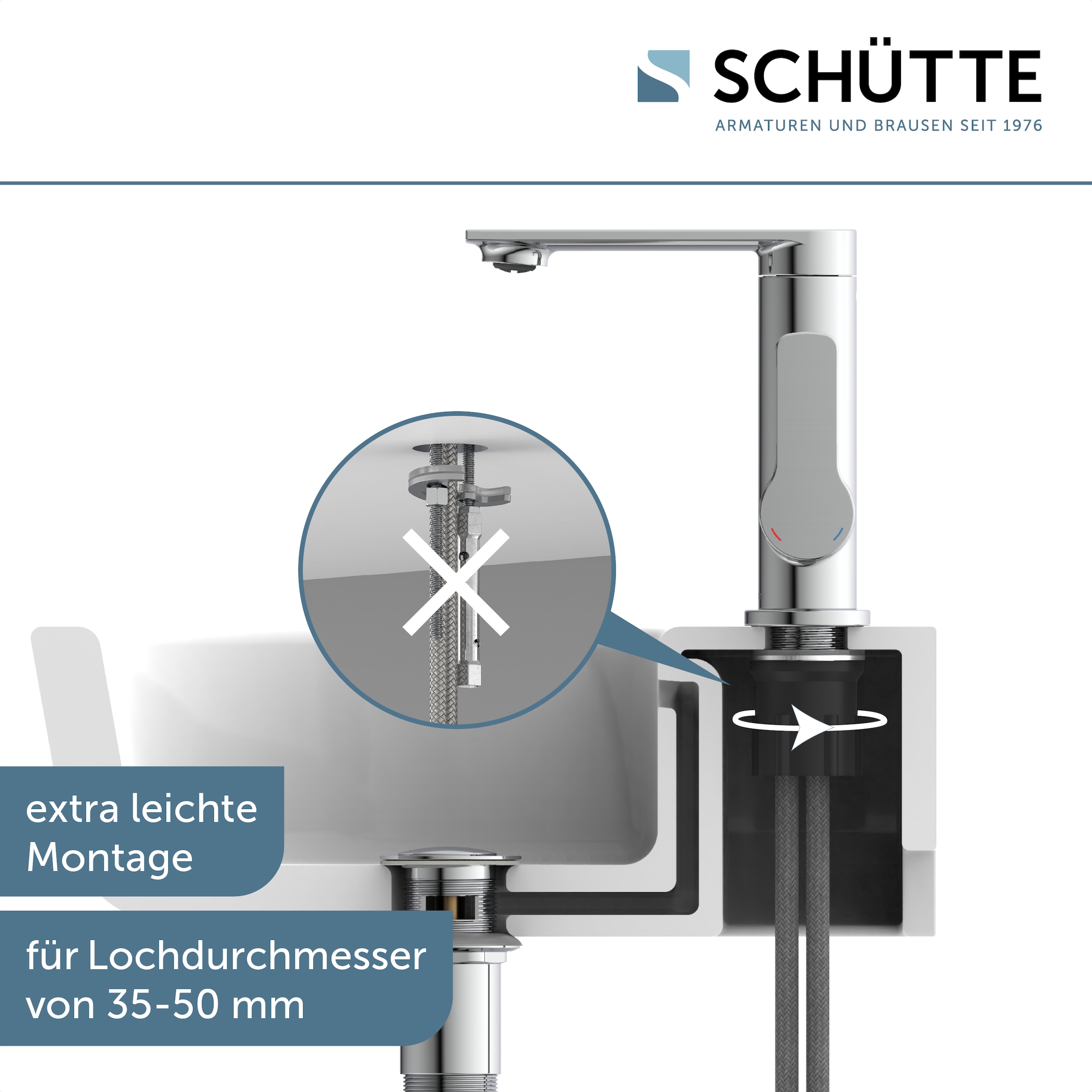 Schütte Waschtischarmatur »ARIZONA«
