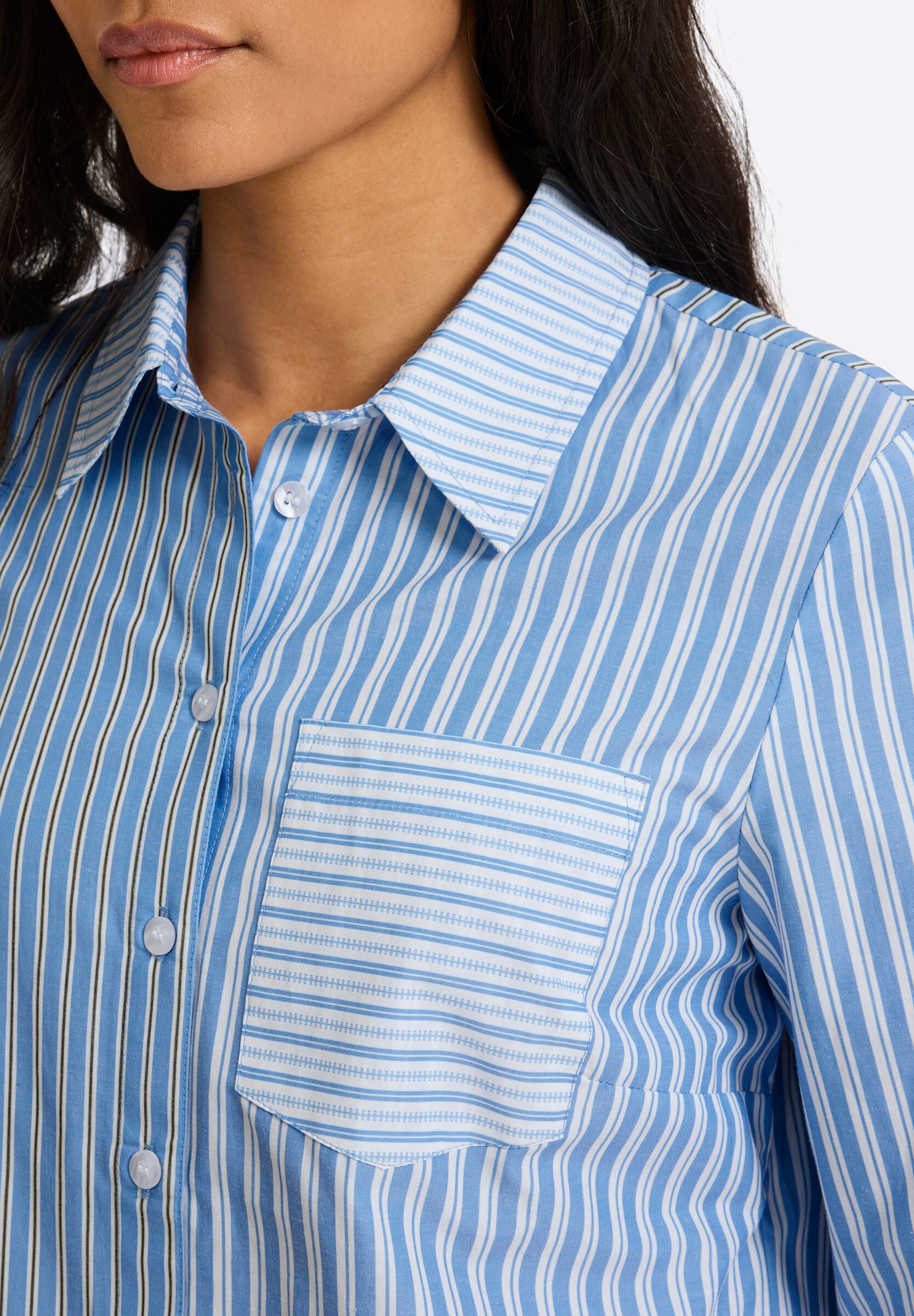 heine Hemdbluse »Bluse Hemdbluse im Streifen-Mix«