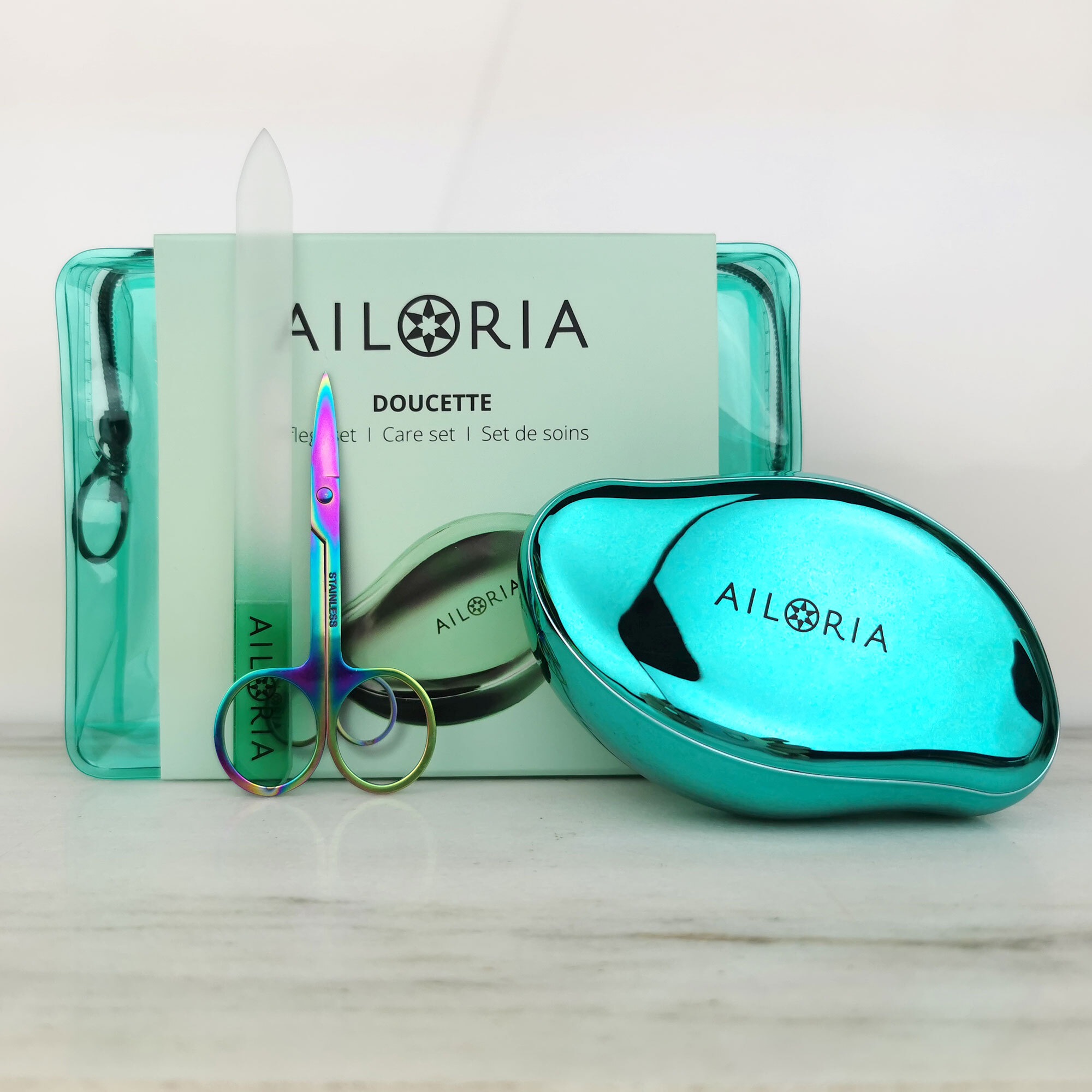 AILORIA Hornhautfeile »Hornhautentferner Set DOUCETTE SET«