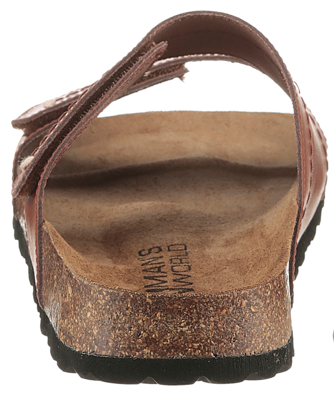 Man's World Pantolette, Schlappen, Sommerschuh, Hausschuh mit vorgeformtem Fußbett