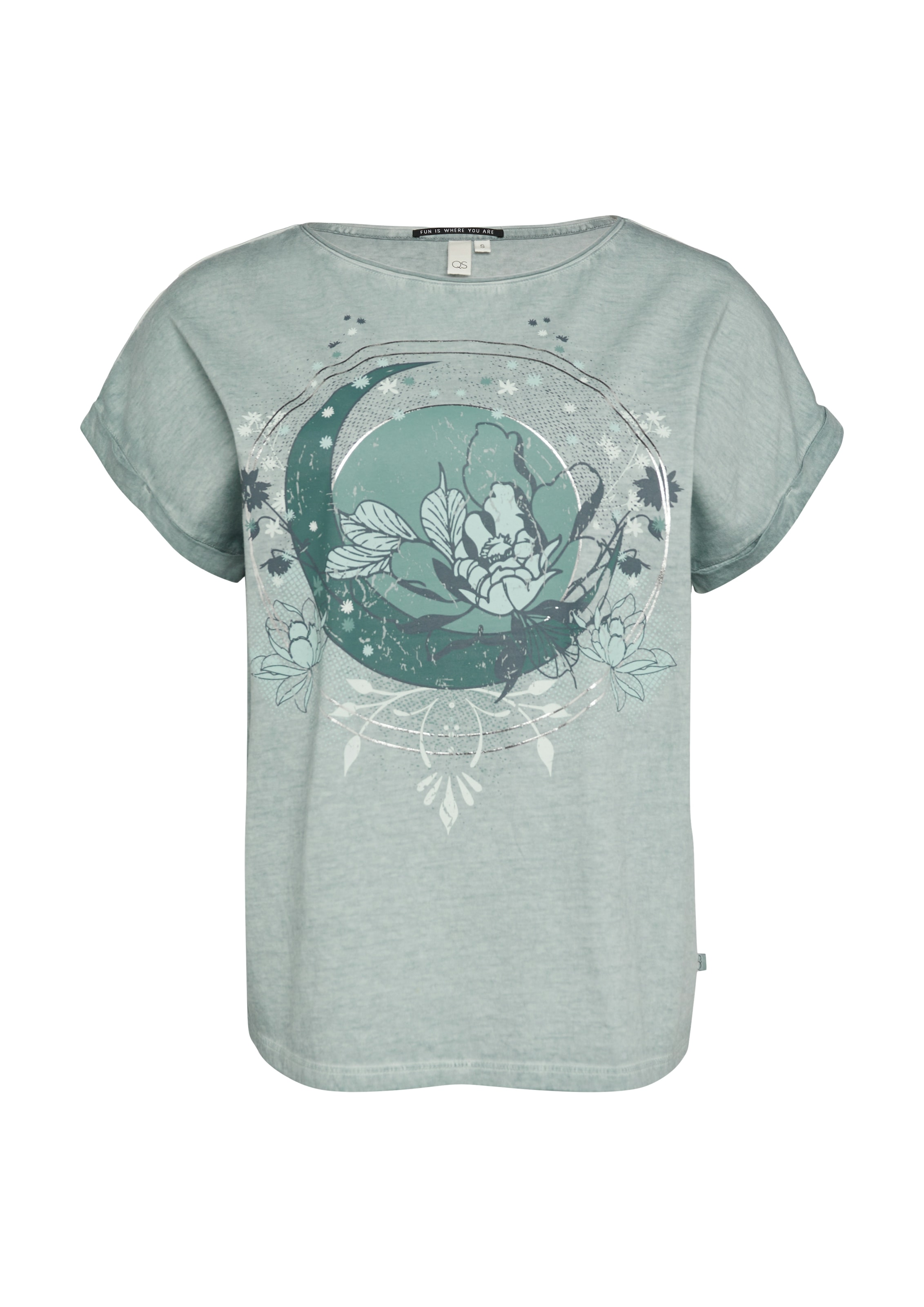 QS T-Shirt, mit Frontprint