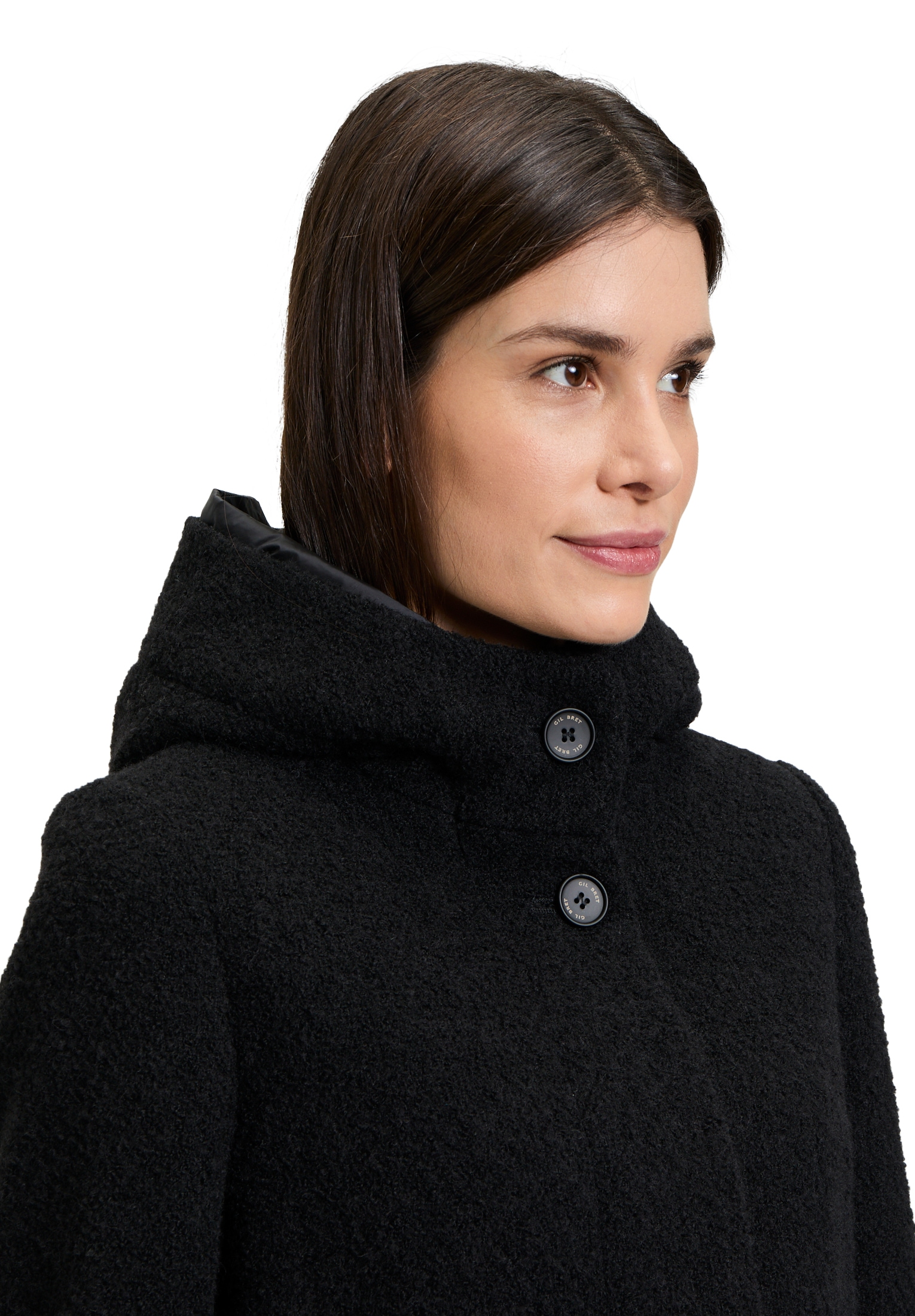 Gil Bret Wolljacke »Wolljacke mit Kapuze«