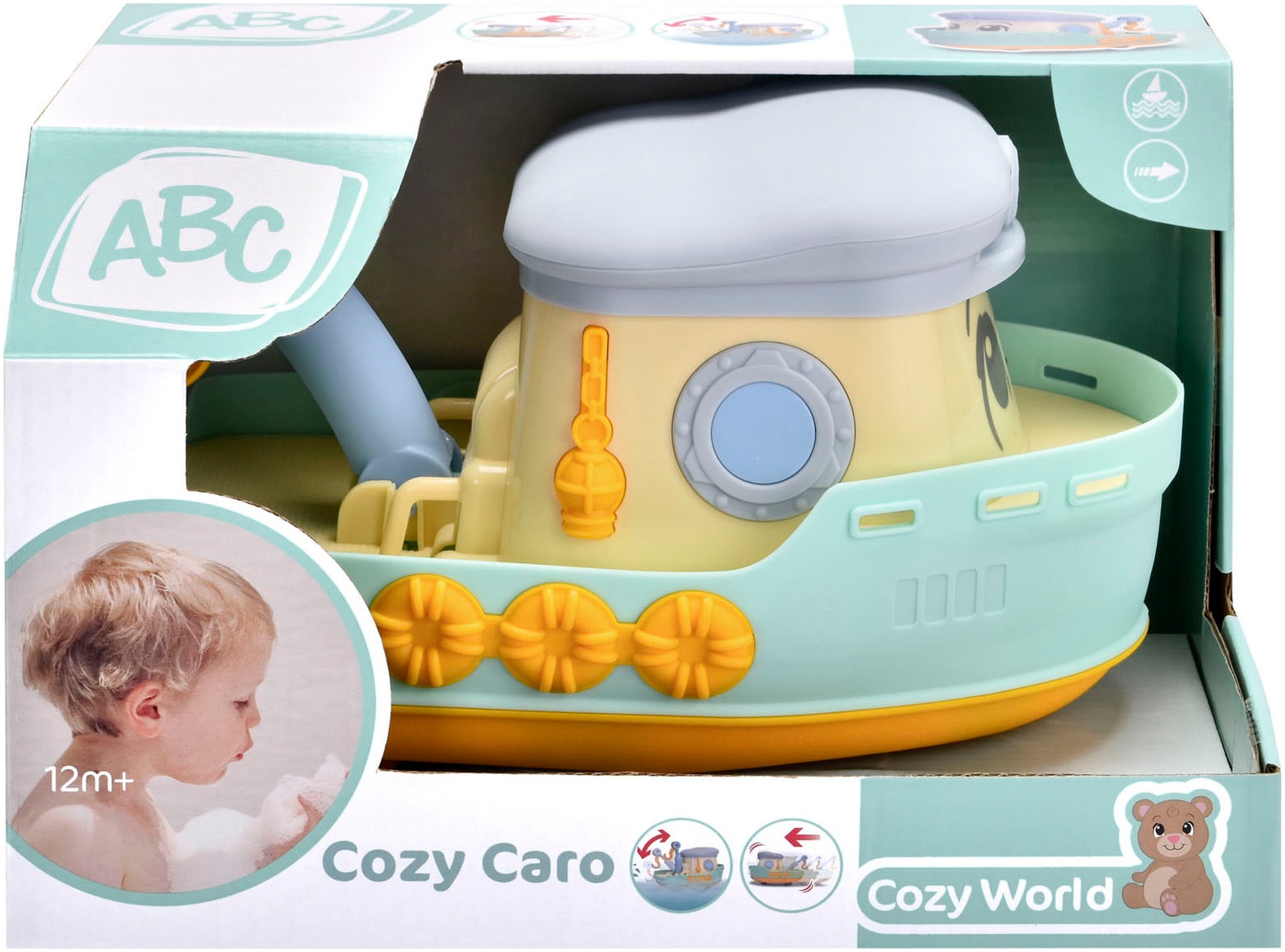 ABC Spielzeug-Boot »ABC Cozy Caro« schwimmfähig