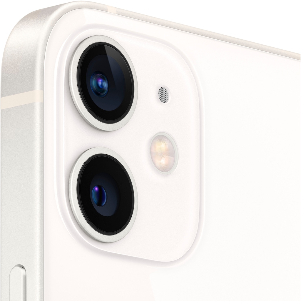 Apple Smartphone »iPhone 12 mini«, weiß, 13,7 cm/5,4 Zoll, 64 GB Speicherplatz, 12 MP Kamera