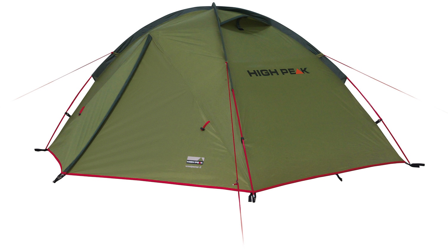 High Peak Kuppelzelt »Woodpecker 3«, 3 Personen, (Set, mit Transporttasche)