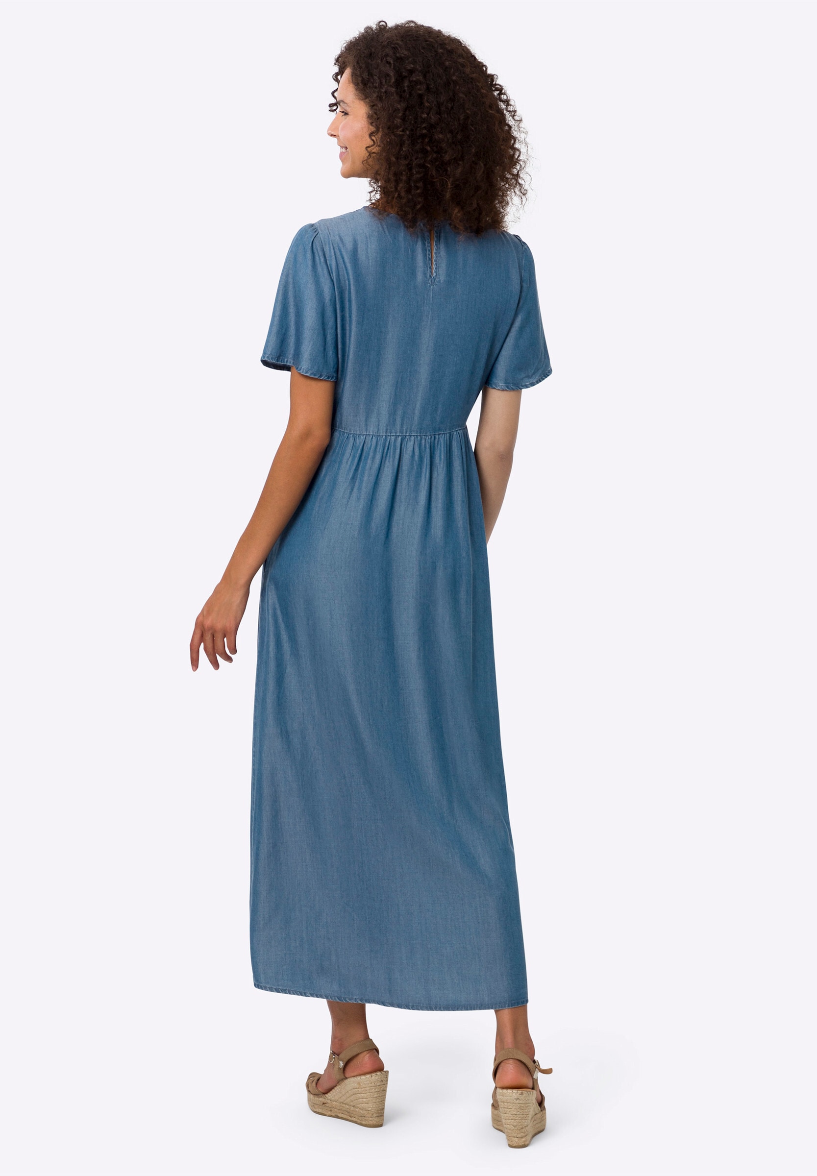 heine Sommerkleid »Kleid Sommerkleid mit Seitentaschen« Nahttasche