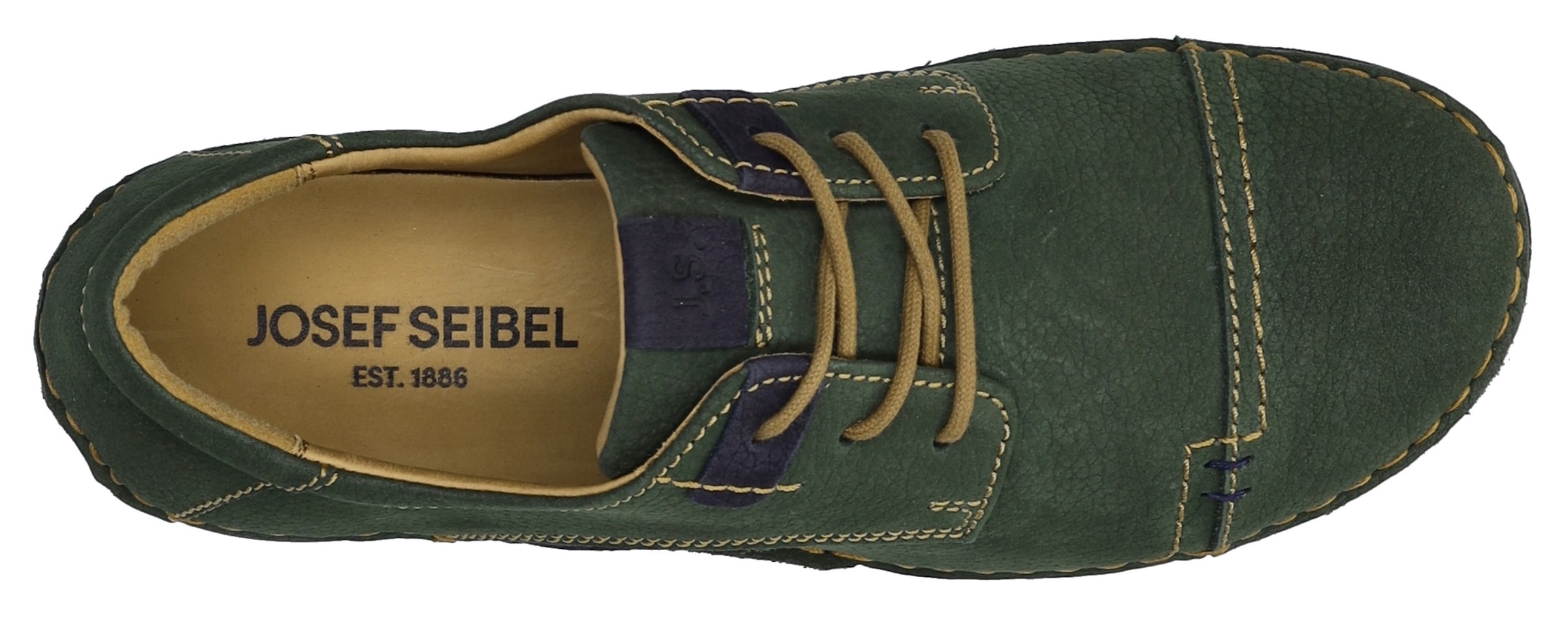 Josef Seibel Schnürschuh »Fergey 41«  , Freizeitschuh, Halbschuh, Komfortschuh mit Wechselfußbett, G-Weite