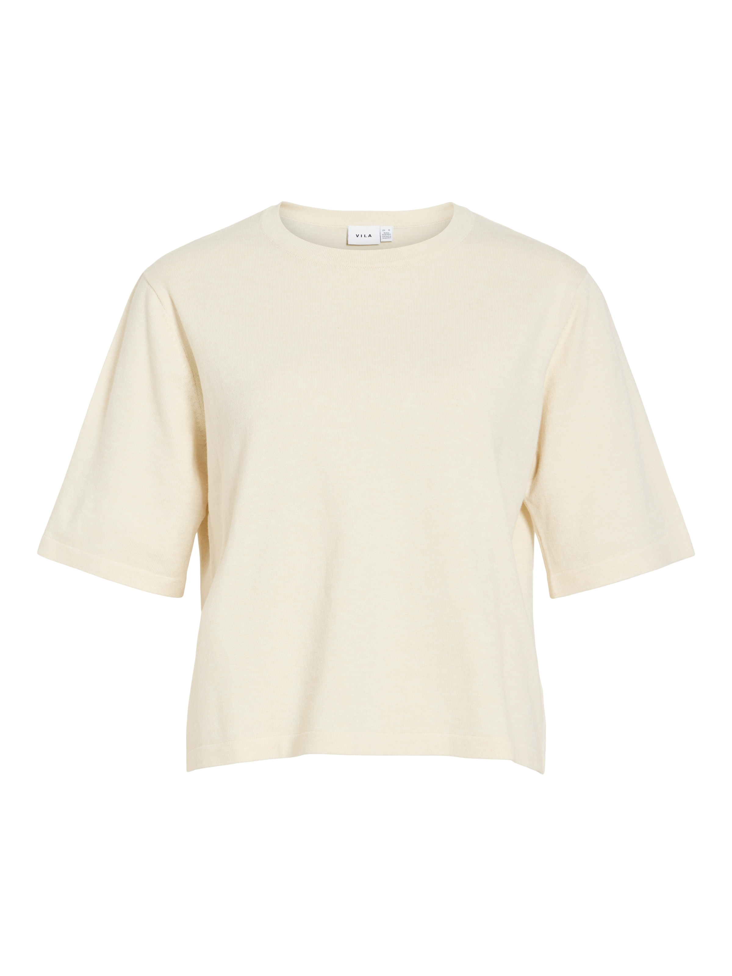 Vila Kurzarmpullover »VIMALU O-NECK 2/4 KNIT TOP-NOOS«