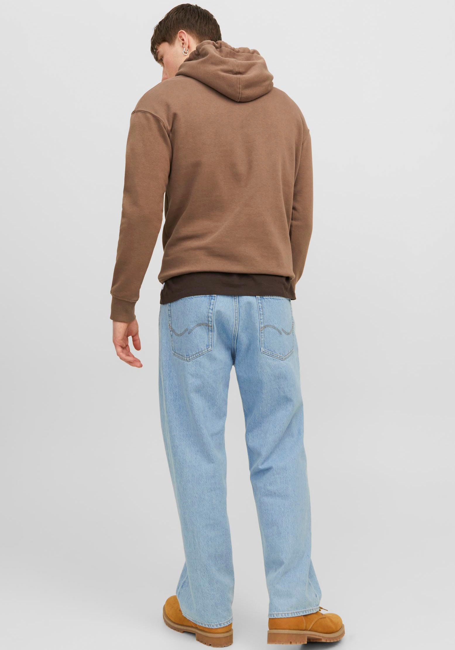 Jack & Jones Relax-fit-Jeans »JJIALEX mit cleanem Look und Taschenvielfalt«, mit Gürtelschlaufen
