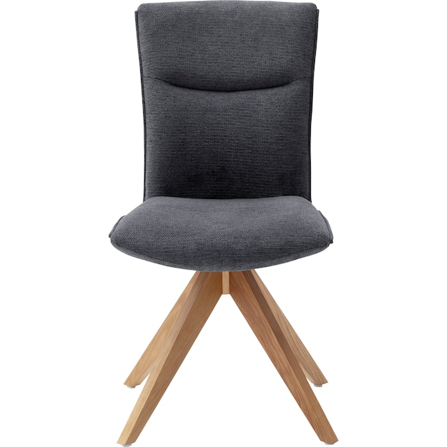MCA furniture Esszimmerstuhl »Odense«, (Set), 2 St., 2er Set, Stoffbezug in Chenille  Optik, 180° drehbar, bis 120 kg bequem bestellen