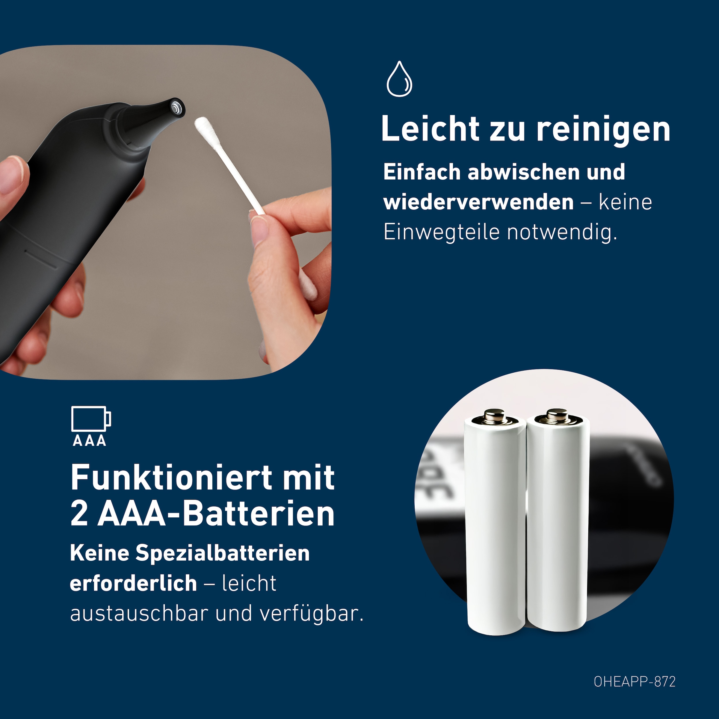 Omron Ohr-Fieberthermometer »Gentle Temp 533«