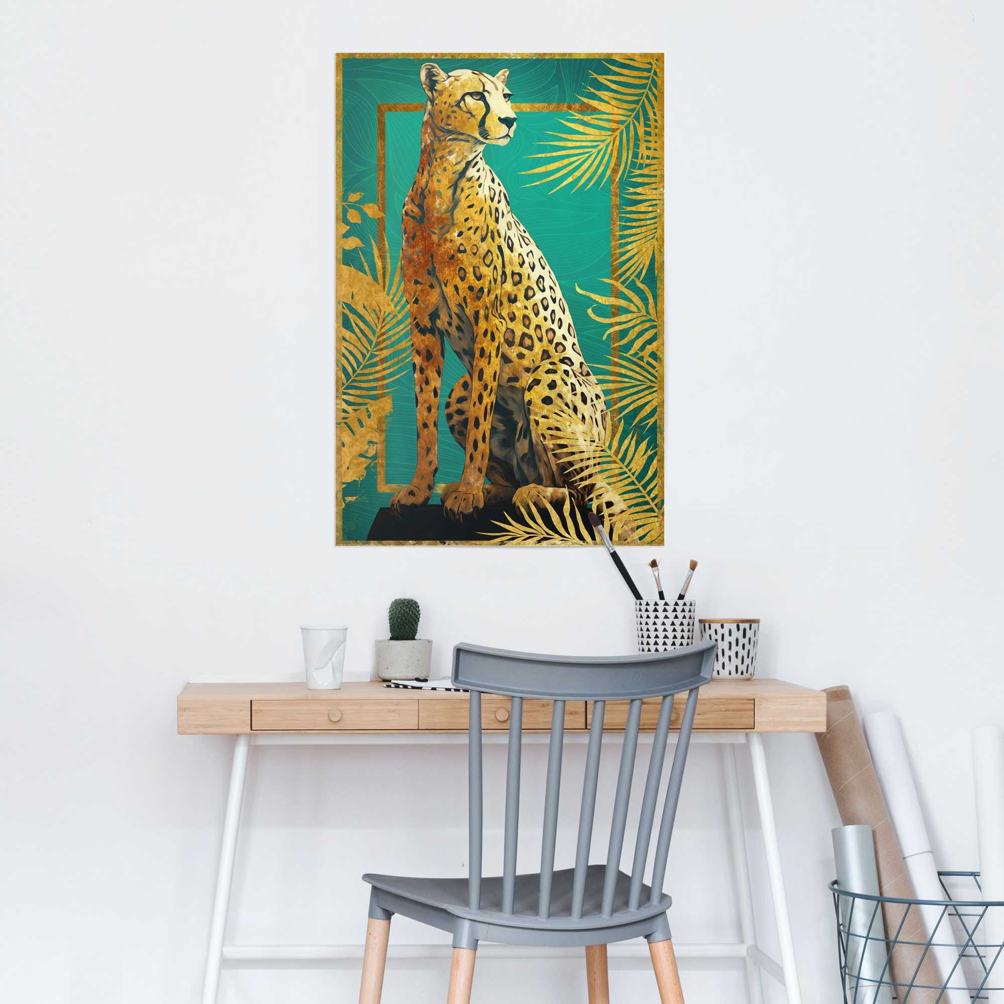 Reinders! Poster »Cheetah Pose«