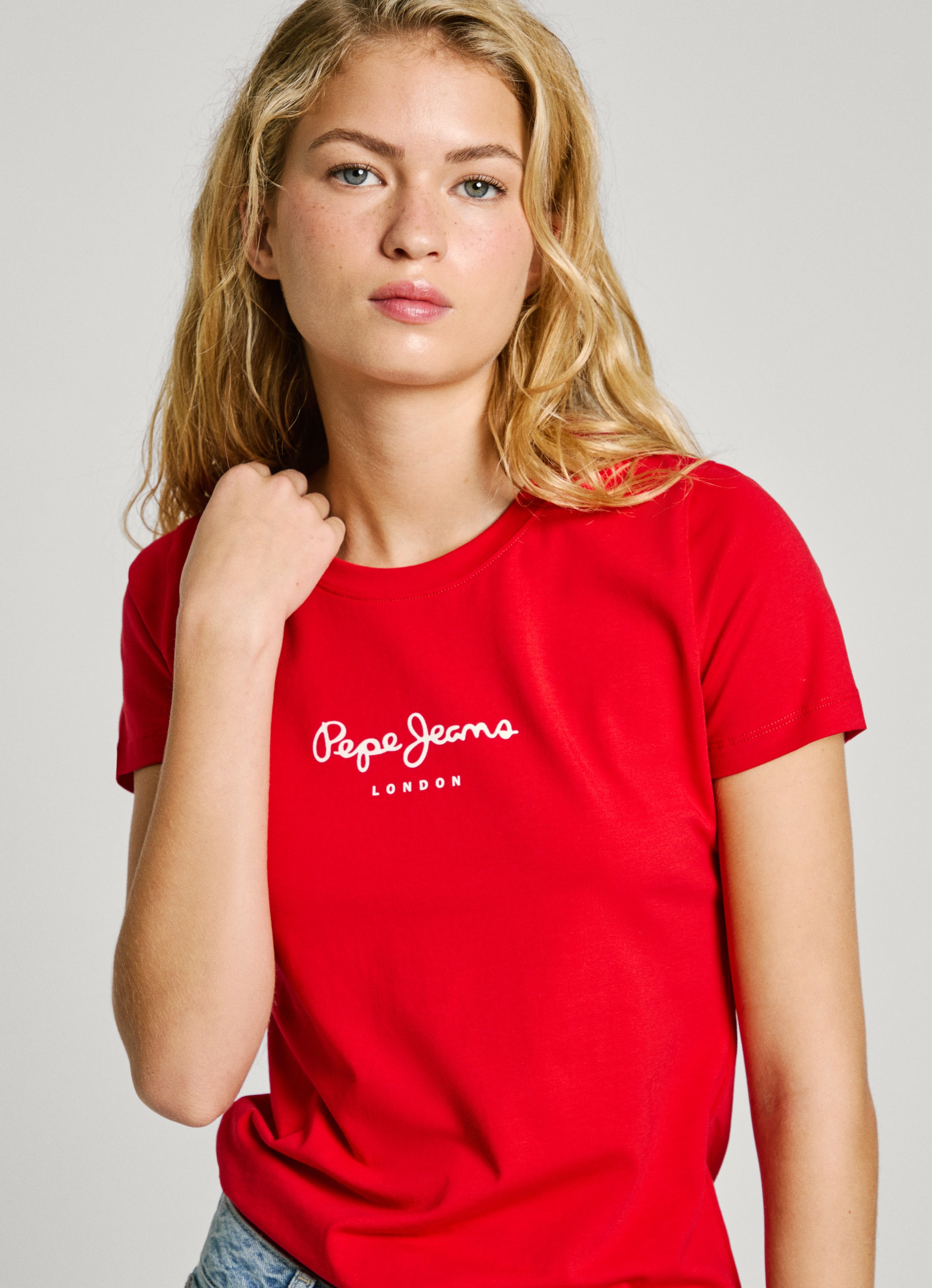Pepe Jeans T-Shirt »NEW VIRGINIA«, mit Logo-Print