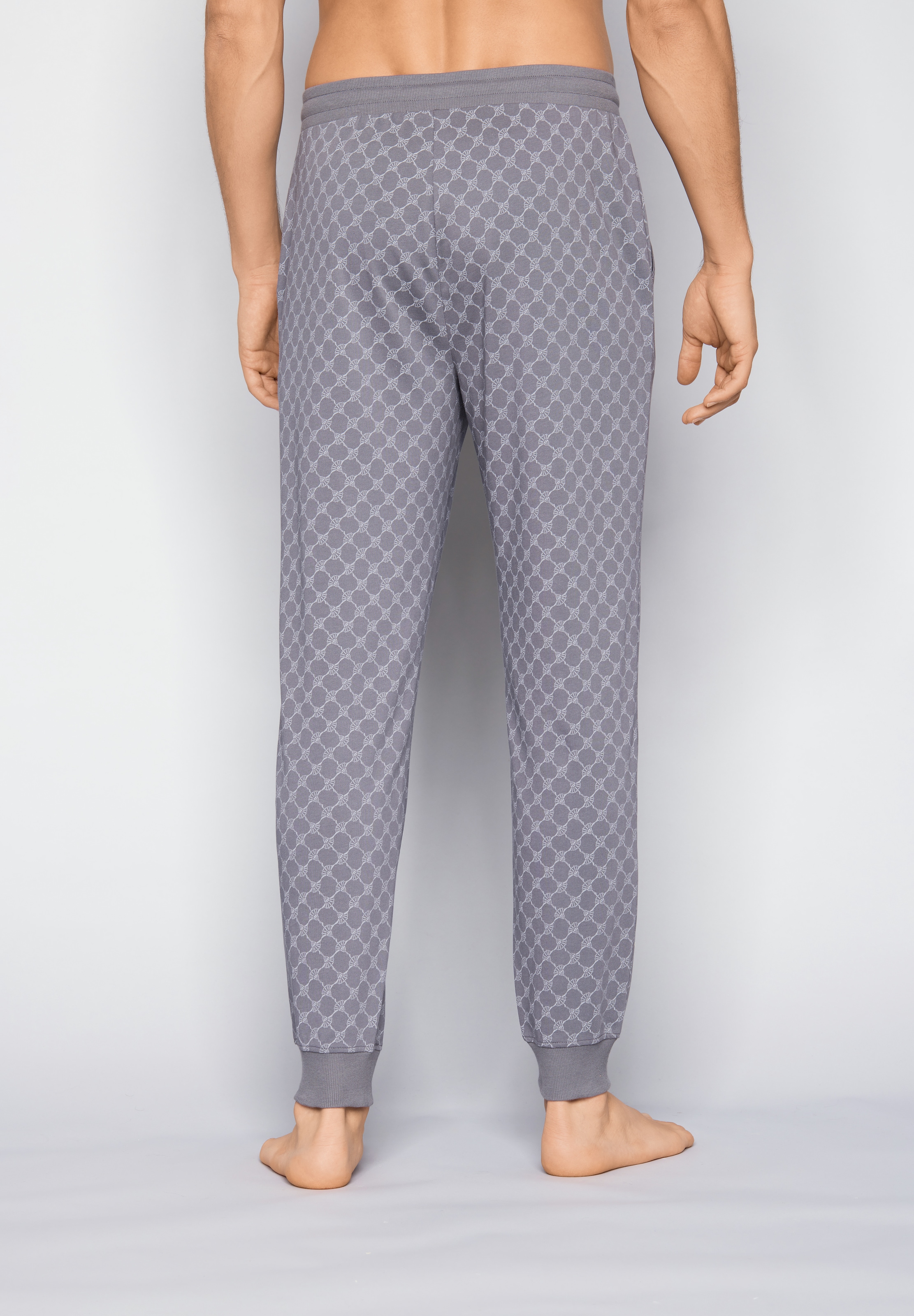 JOOP! Pyjamahose »Leisure«  mit Cornflower-Print, seitlichen Taschen und Bindeband