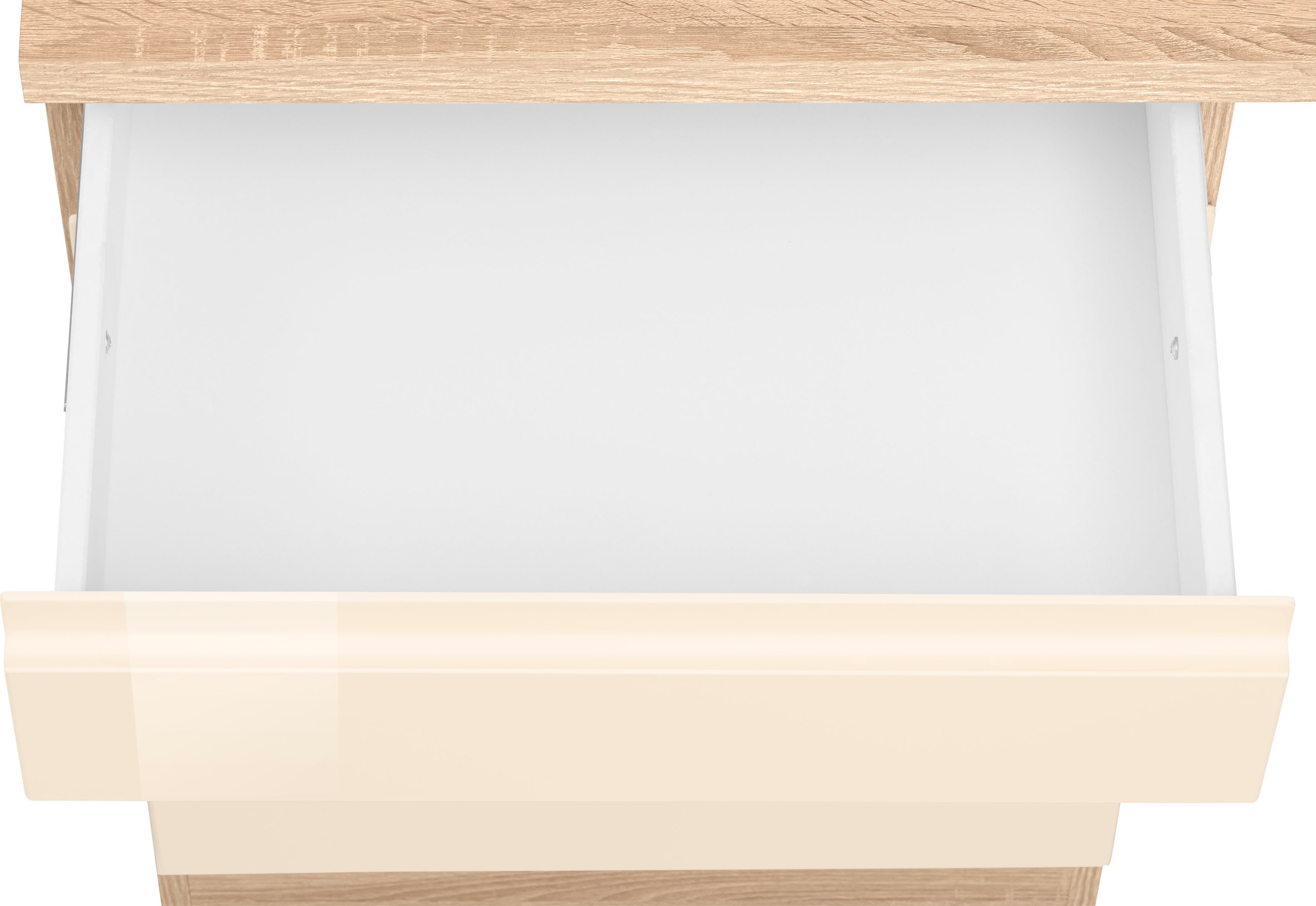 KOCHSTATION Küchenzeile »KS-Virginia« Breite 350 cm, wahlweise mit Induktion