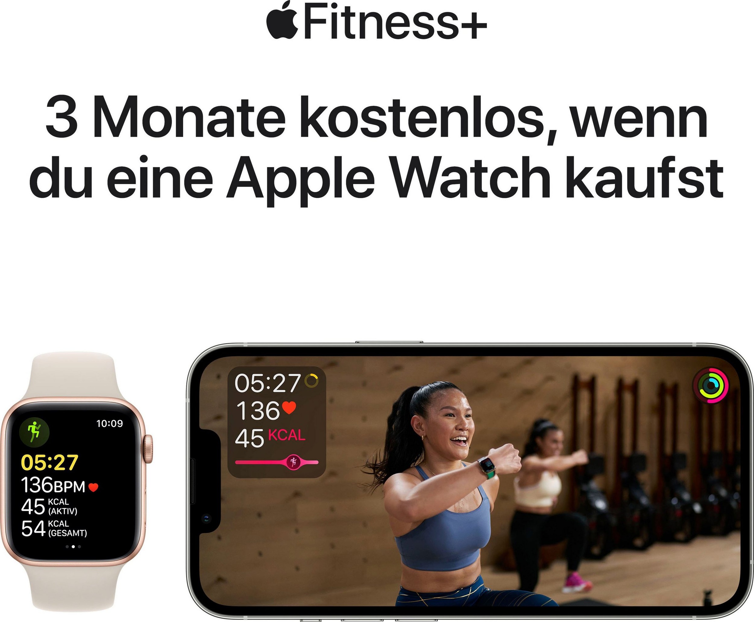 Apple Smartwatch »Series SE, GPS + Cellular, Aluminium-Gehäuse, 40 mm mit Sport Loop«, (Watch OS 7)