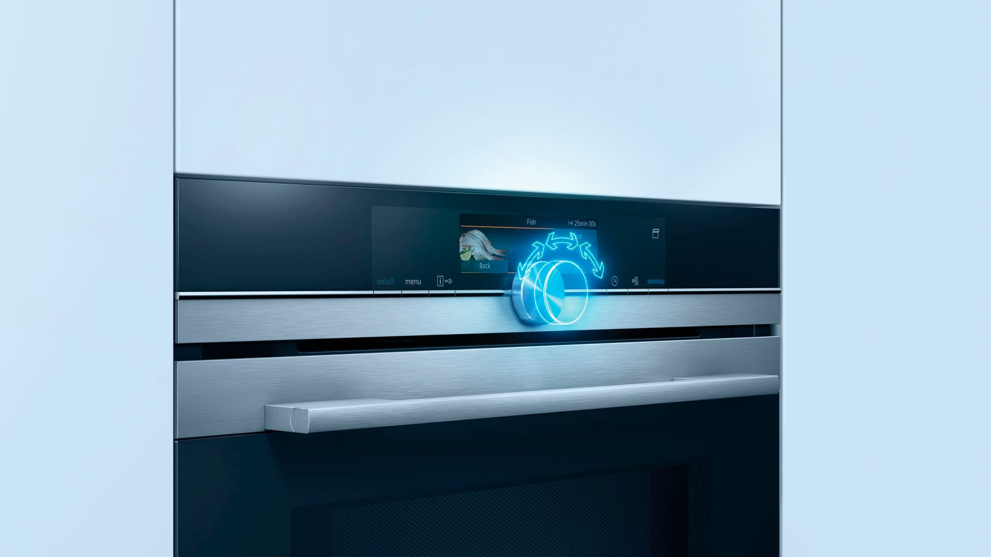 SIEMENS Einbaubackofen  »HR574ABR0«, mit Teleskopauszug nachrüstbar, Pyrolyse-Selbstreinigung