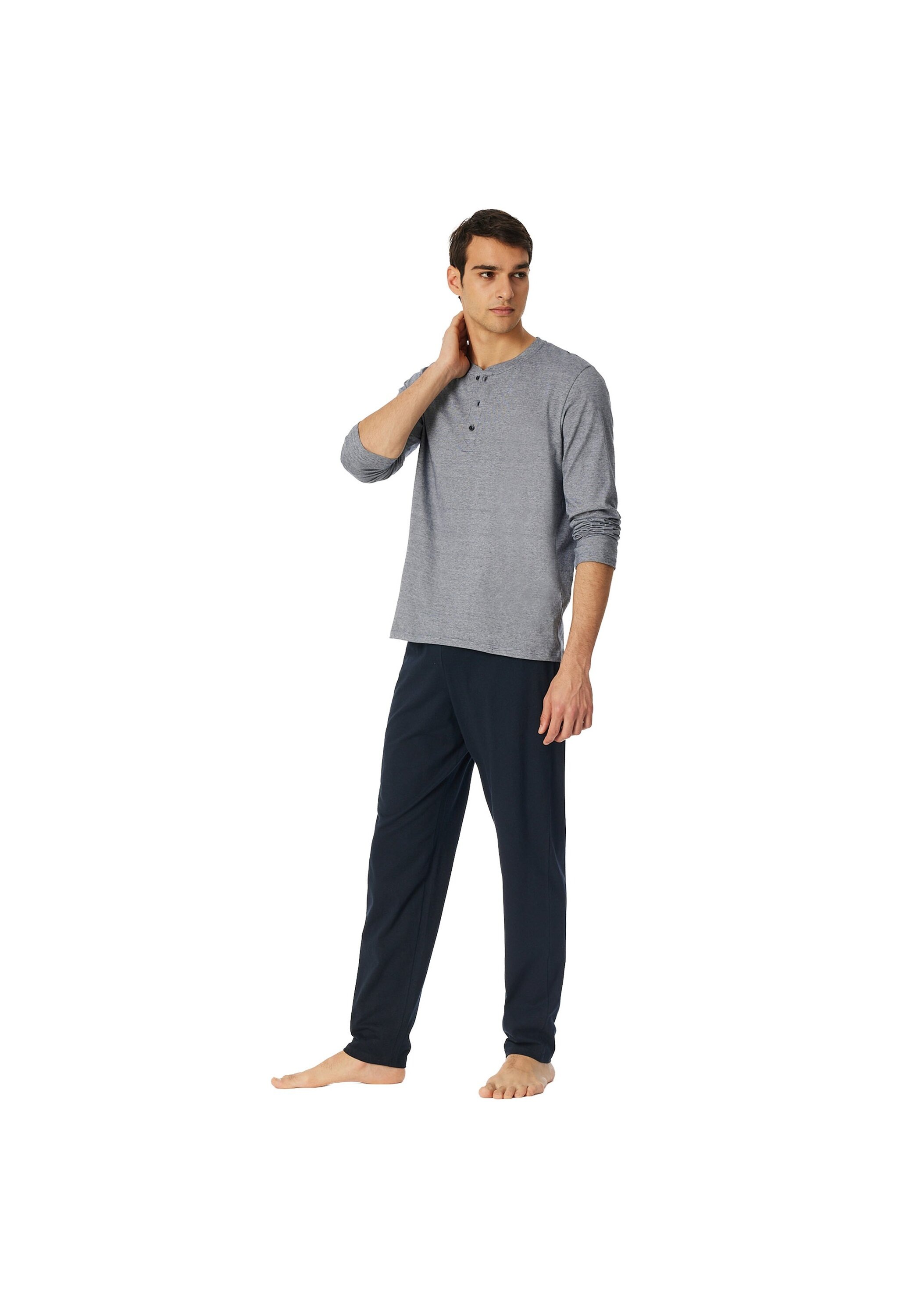 Schiesser Schlafanzug »Pyjama Casual Essentials«