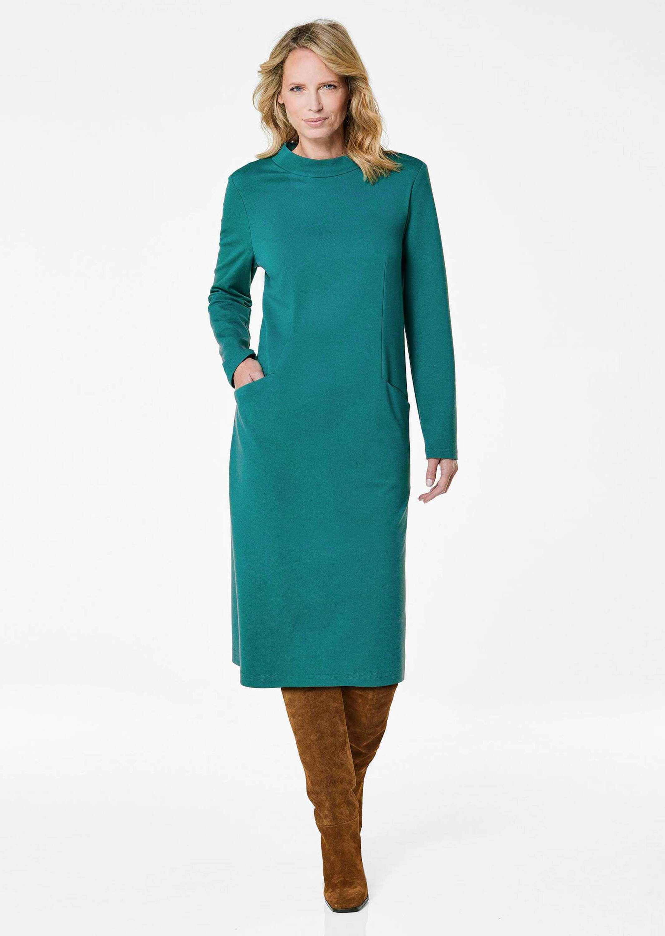 GOLDNER Jerseykleid »Kurzgröße Jerseykleid« Eingrifftaschen Sonstige