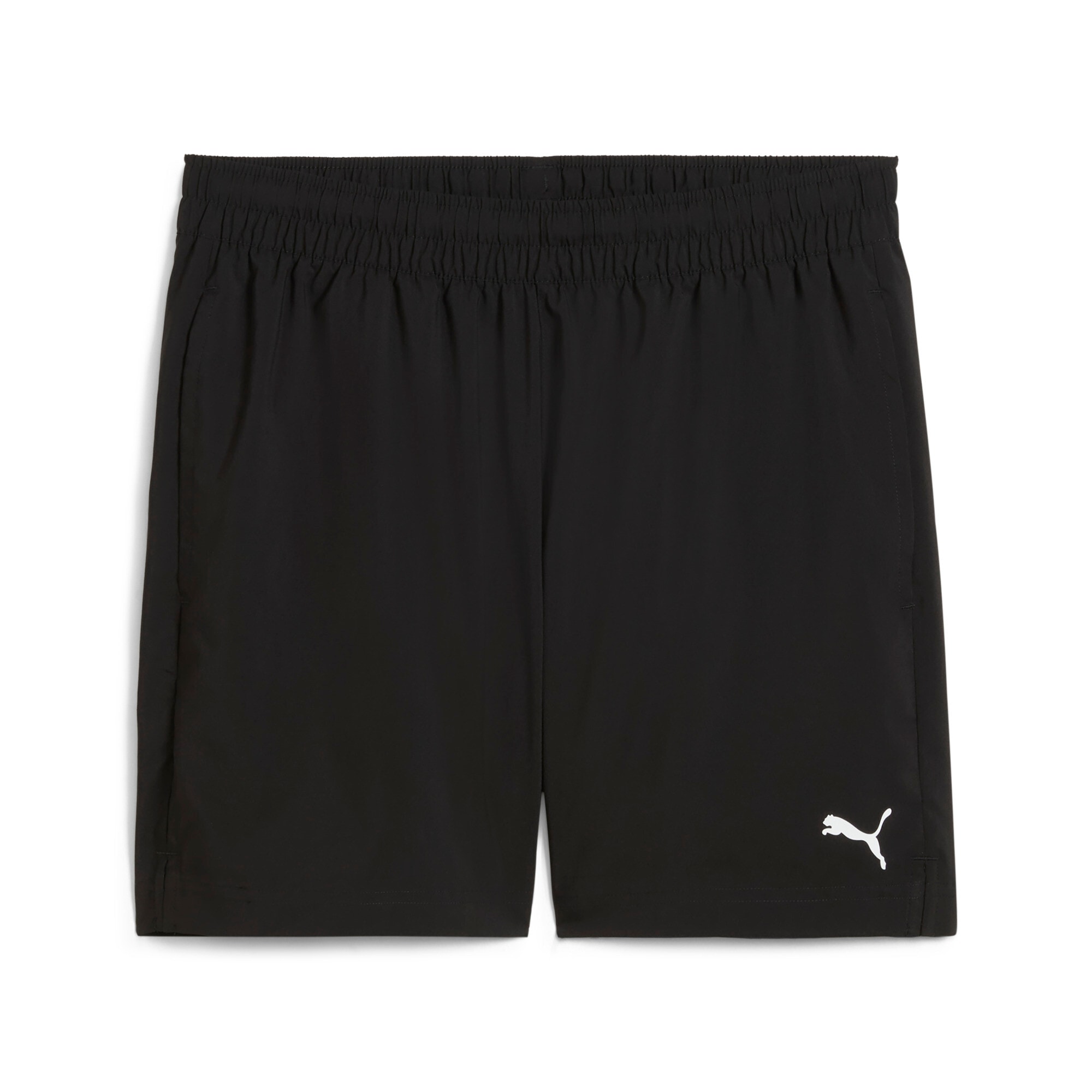 PUMA Trainingsshorts »M TAD ESSENTIALS 5" WOVEN SHORT«, Herren Basic Trainingsshorts, schweißableitend