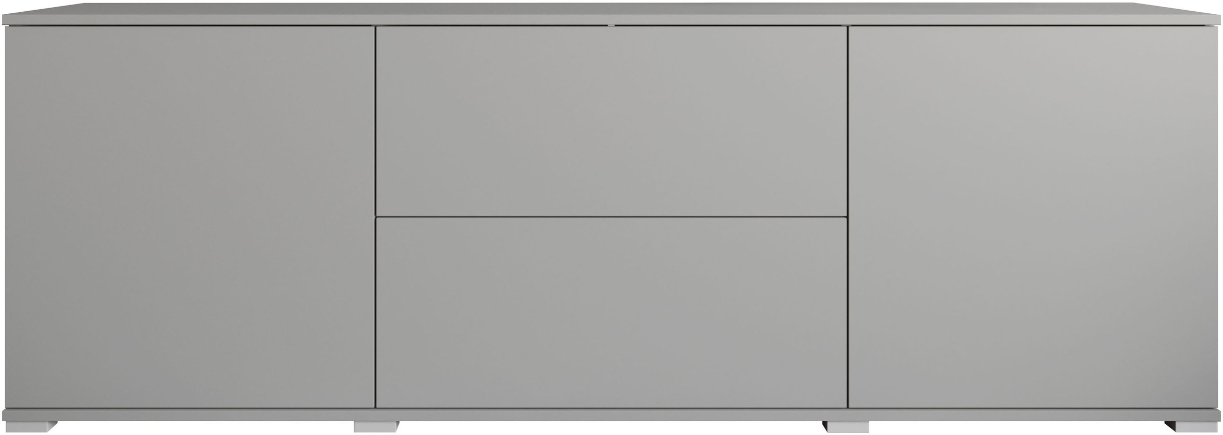 INOSIGN Lowboard »Kenia«, (1 St.), 2 Türen, 2 Schubladen, Breite 180 cm, höhenverstellbare Einlegeböden