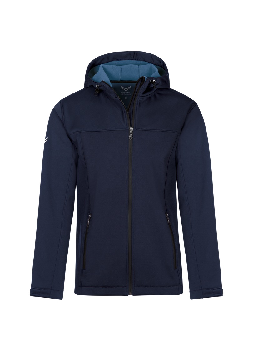 Trigema Softshelljacke »TRIGEMA Klassische Softshell–Kapuzenjacke«, (1 St.)