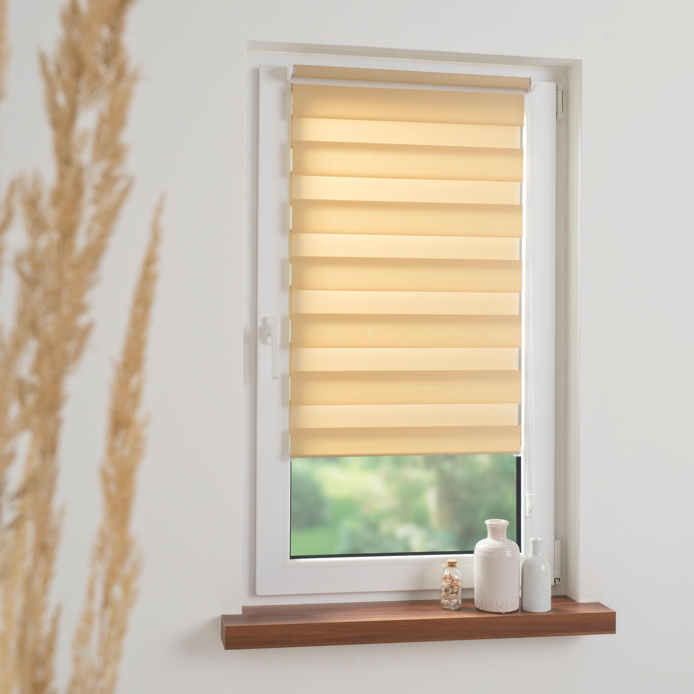 SCHÖNER WOHNEN-Kollektion Doppelrollo »Klemmfix-Doppelrollo« Lichtschutz ohne Bohren freihängend