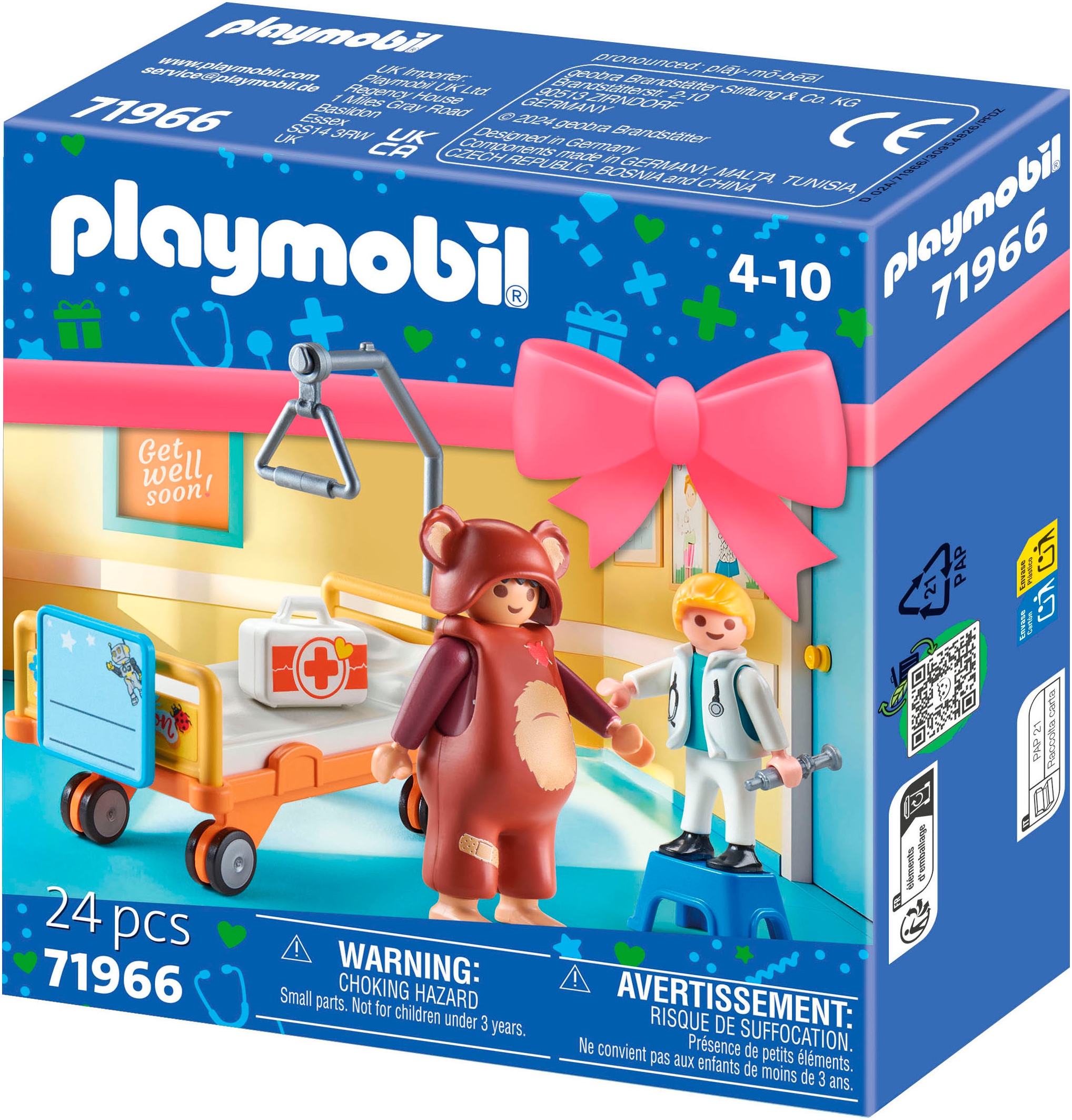 Playmobil® Konstruktions-Spielset »Gute Besserung (71966), Playmobil Gift Set«, (24 St.)