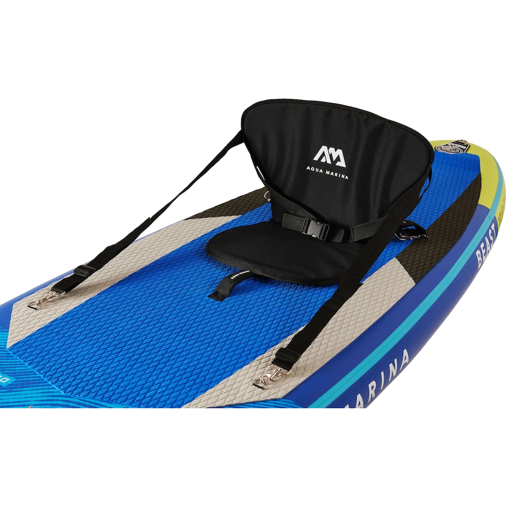 Aqua Marina Inflatable SUP-Board »Beast Stand-Up«, (Set, 6 tlg., mit Paddel, Pumpe und Transportrucksack)