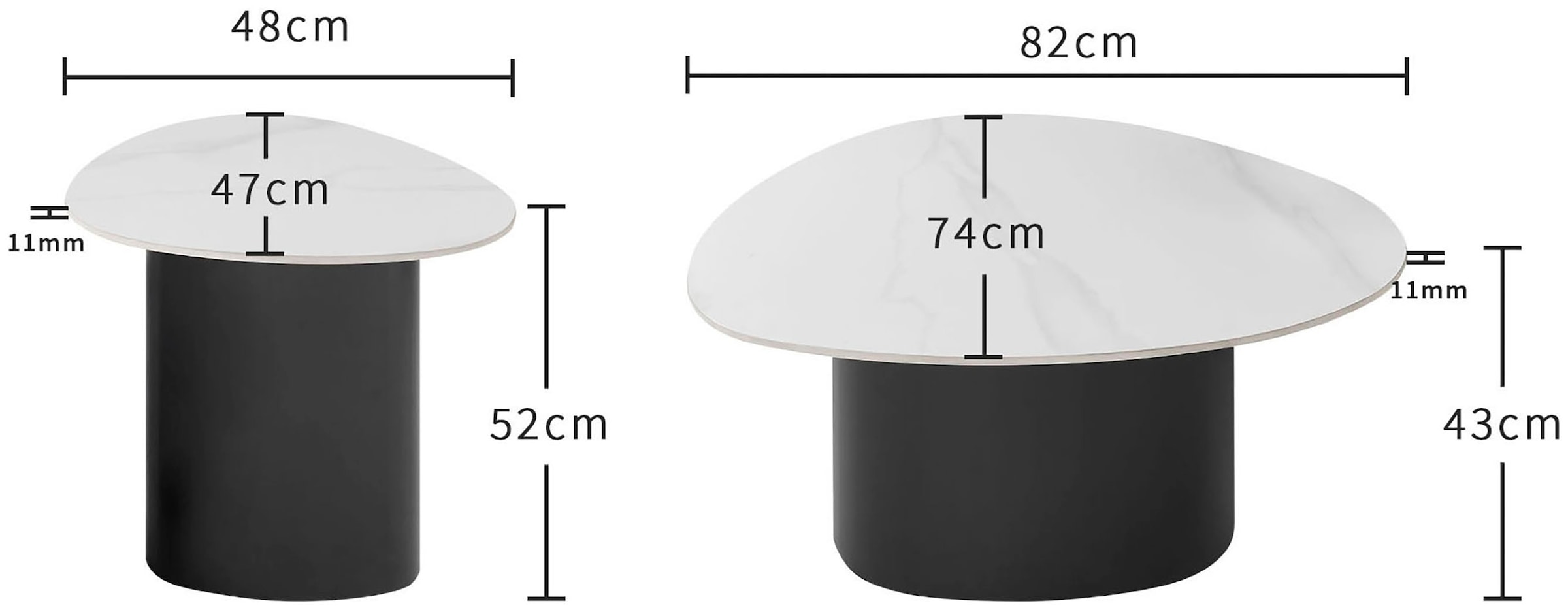 OTTO home Couchtisch »Craco« Set, 