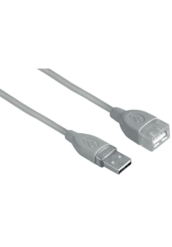 Hama USB-Kabel, USB Typ A, USB Typ A, 25 cm, geschirmt, Grau, 0,25 m kaufen
