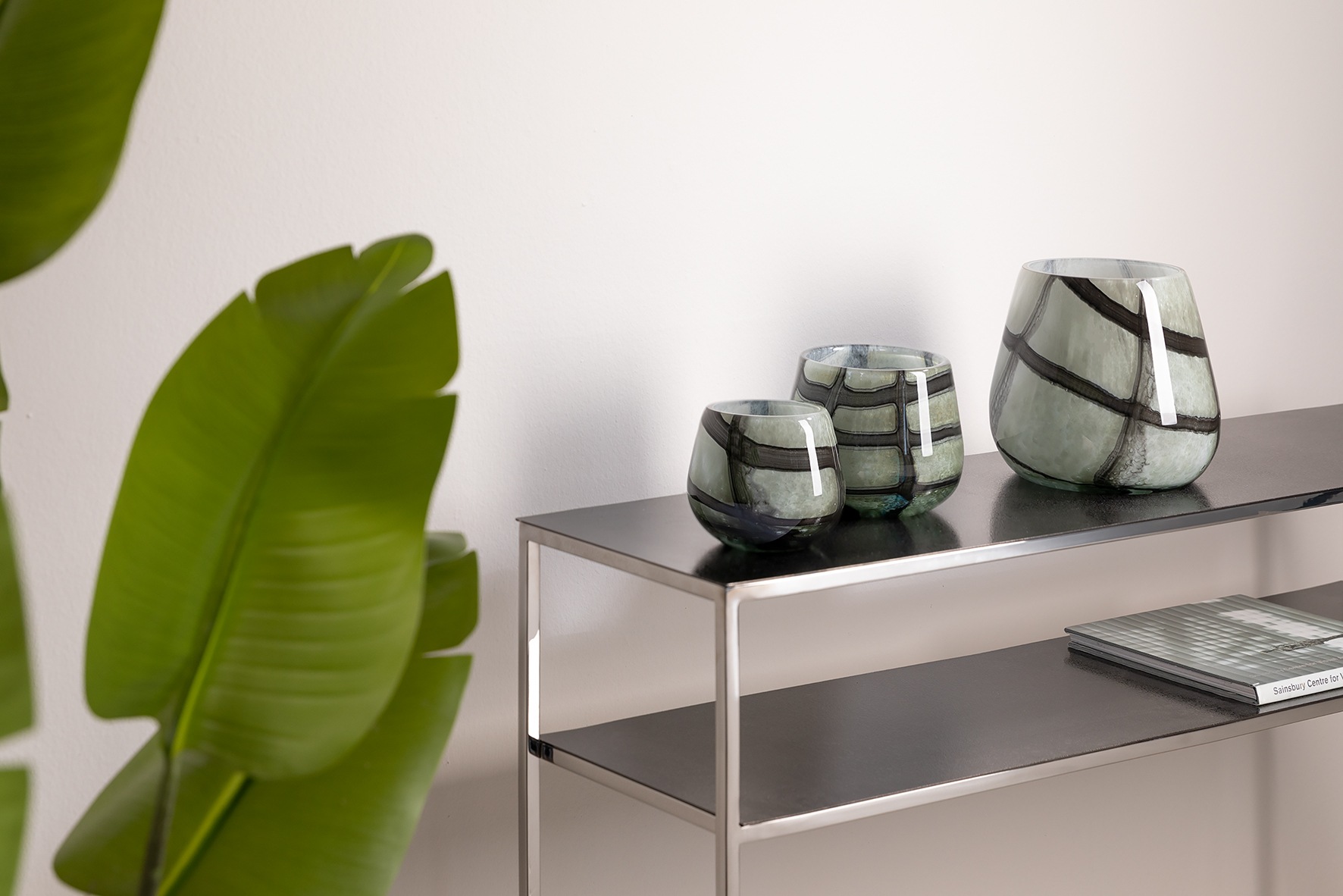 Fink Tischvase »MARLY«, (1 St.), Dekovase, Blumenvase, Windlicht, Vase aus Glas