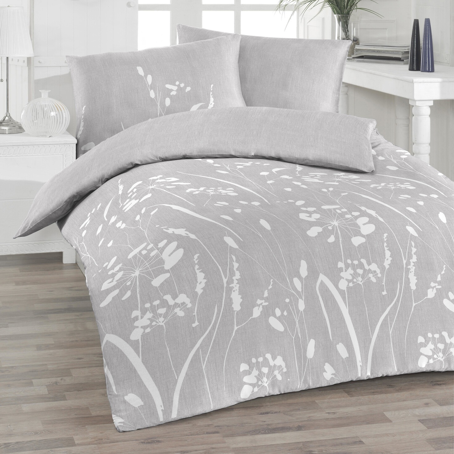 Florella Wendebettwäsche »Bree, Edel Satin, 100 % Baumwolle«