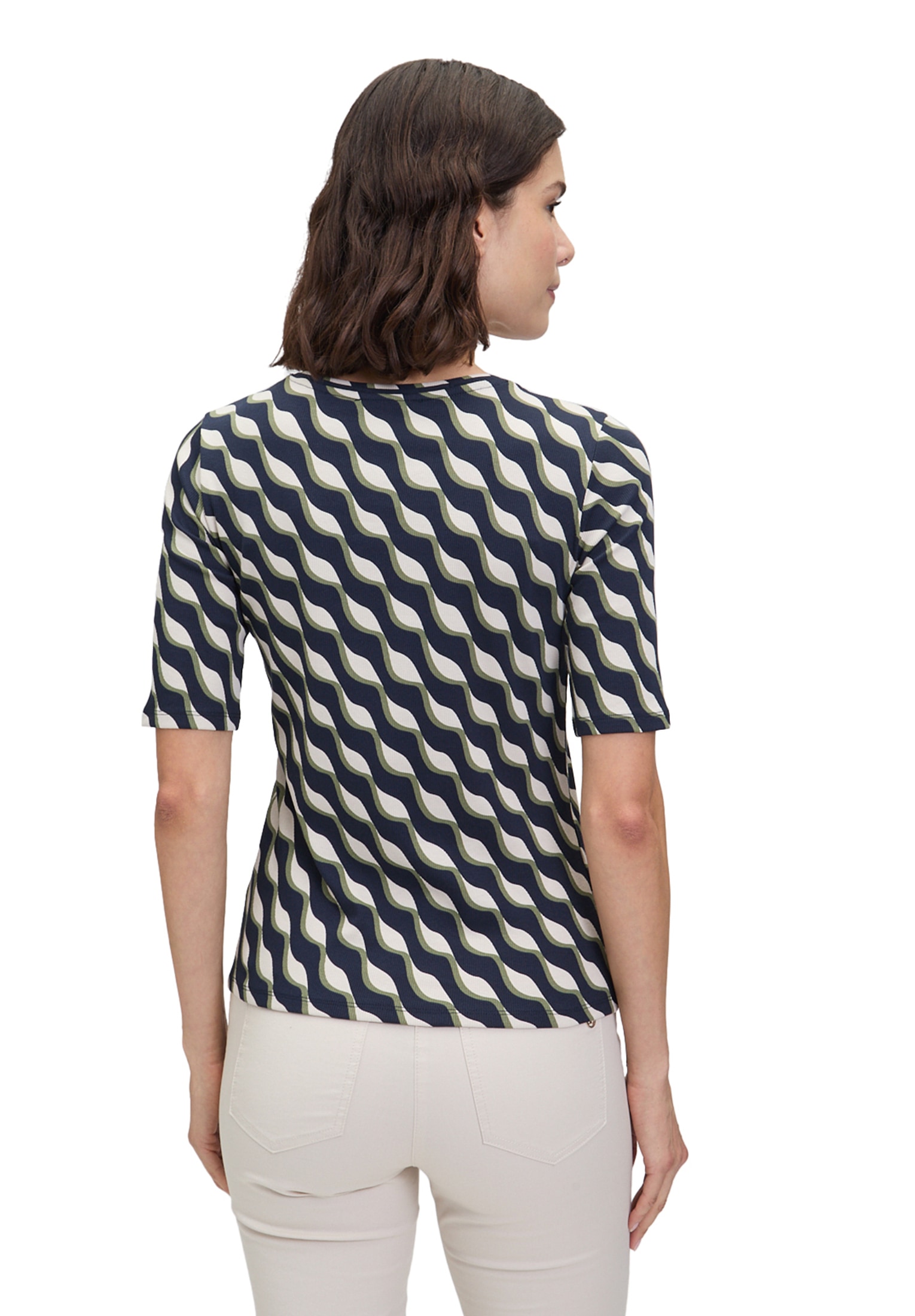 Betty Barclay Langarmshirt »Basic Shirt mit Rippenstruktur«