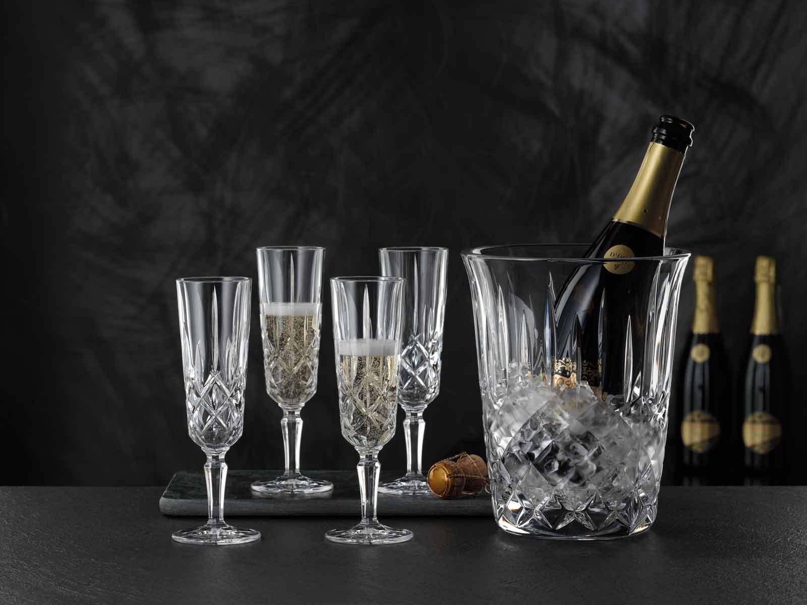 Nachtmann Champagnerglas »Champagnergläser Noblesse 155 ml 4er Set transparent«