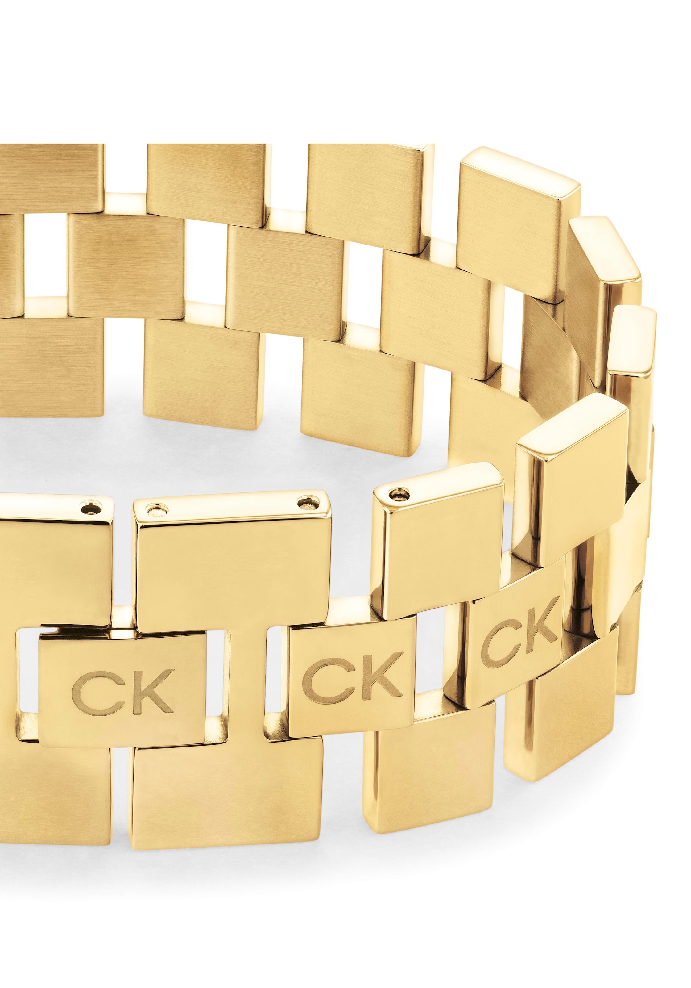 Calvin Klein Armband »Schmuck Edelstahl Armschmuck Gliederkette«