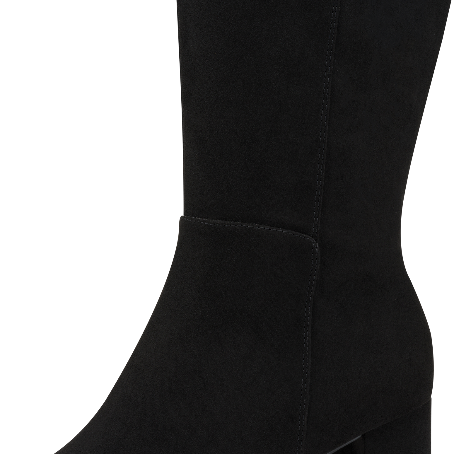 MARCO TOZZI by GMK Stiefel  Blockabsatz, Langschaftstiefel mit edlem Logo-Schmuckelement