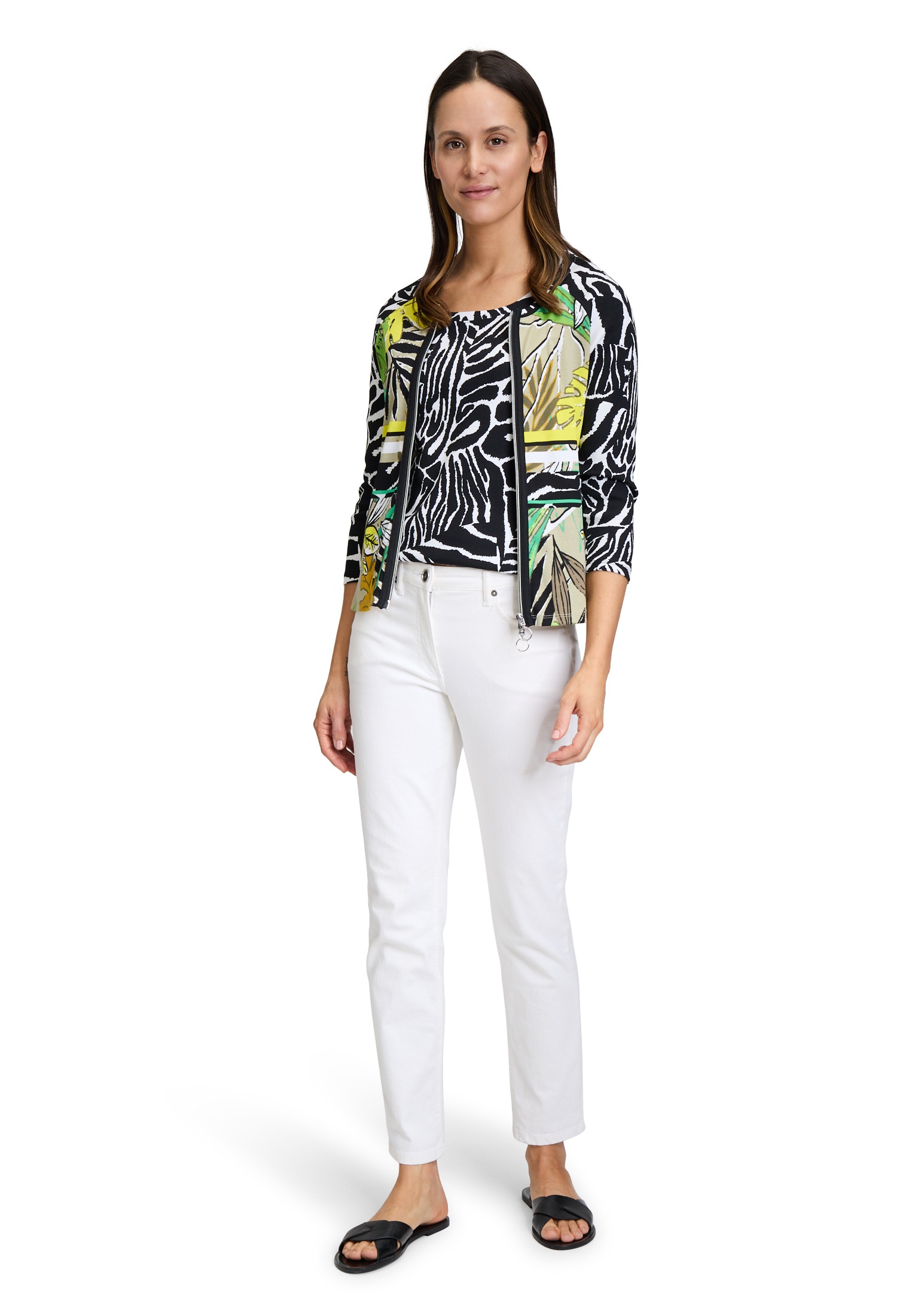 Betty Barclay T-Shirt »Shirtjacke mit Rippenstruktur«